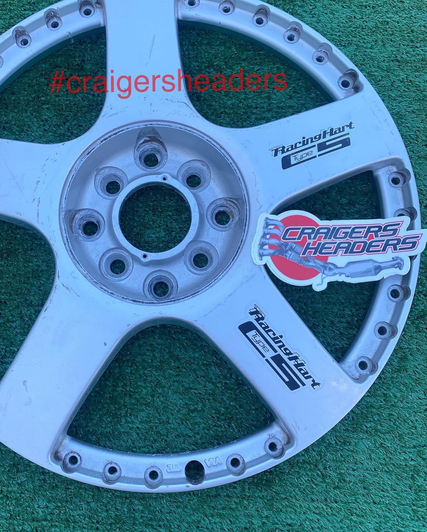 Racing Hart C5 Spoke Replacement Stickers