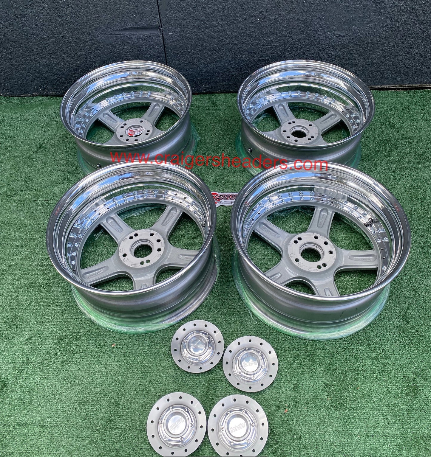Racing Hart Type C5’s - 4x114 & 5x114 - 18 x 8.5” +38 Offset ~ Square Setup