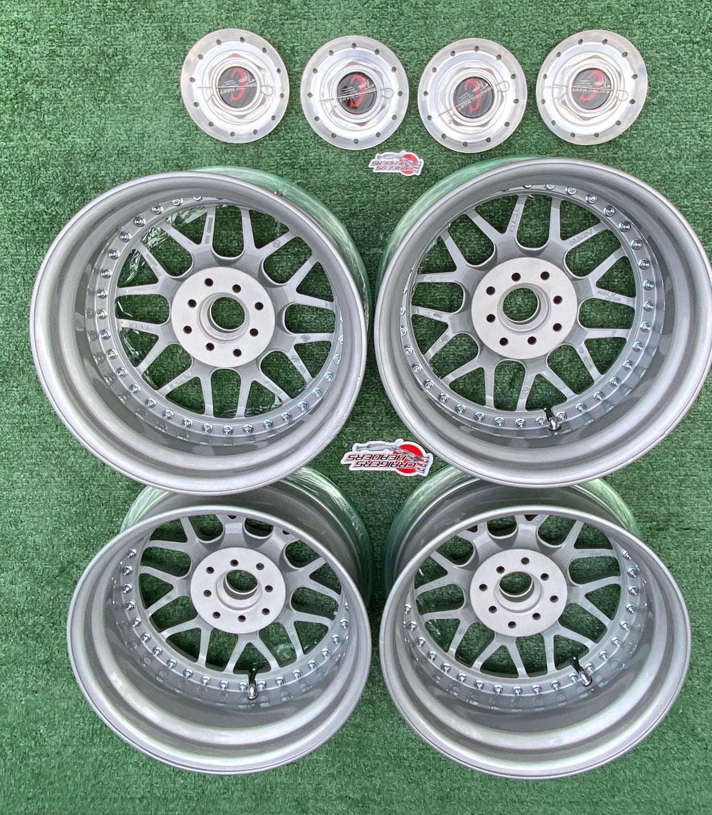 Racing Hart Type C’s - 4x100 & 4x114 - 16X7" +38 Offset