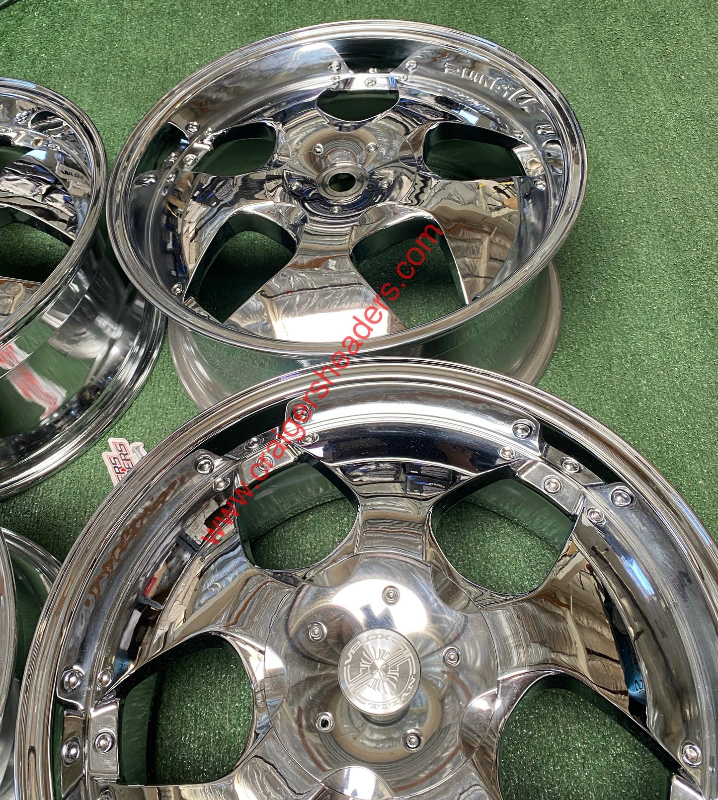 Velox URANIUS Titan Series Wheelset - 5x114 AND 5x120 Lug Pattern - 19 x 8.5" +35 Offset