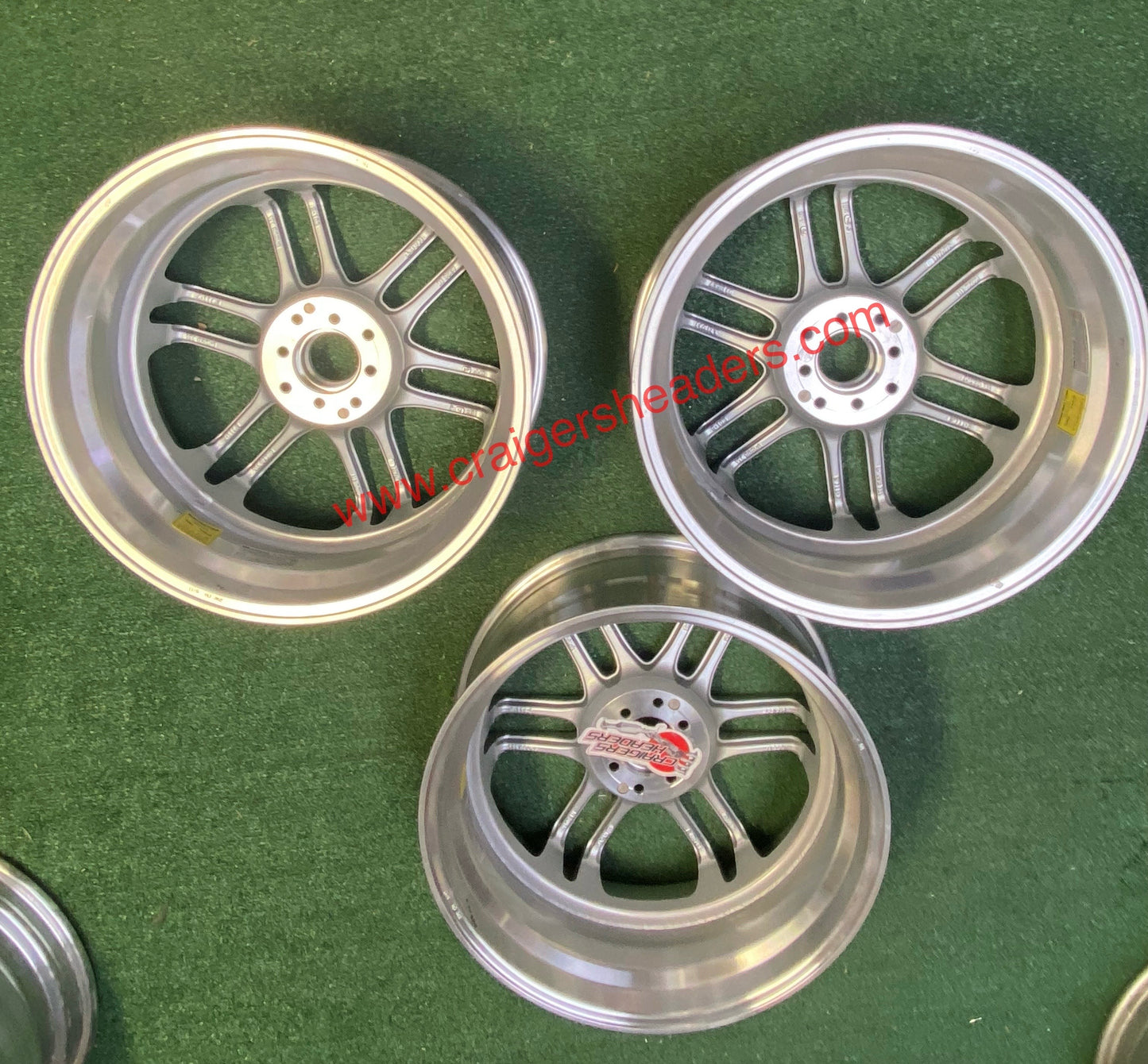 Racing Hart M6 wheels "Not a Set" - 4x100 & 4x114 - 18 x 7.5”