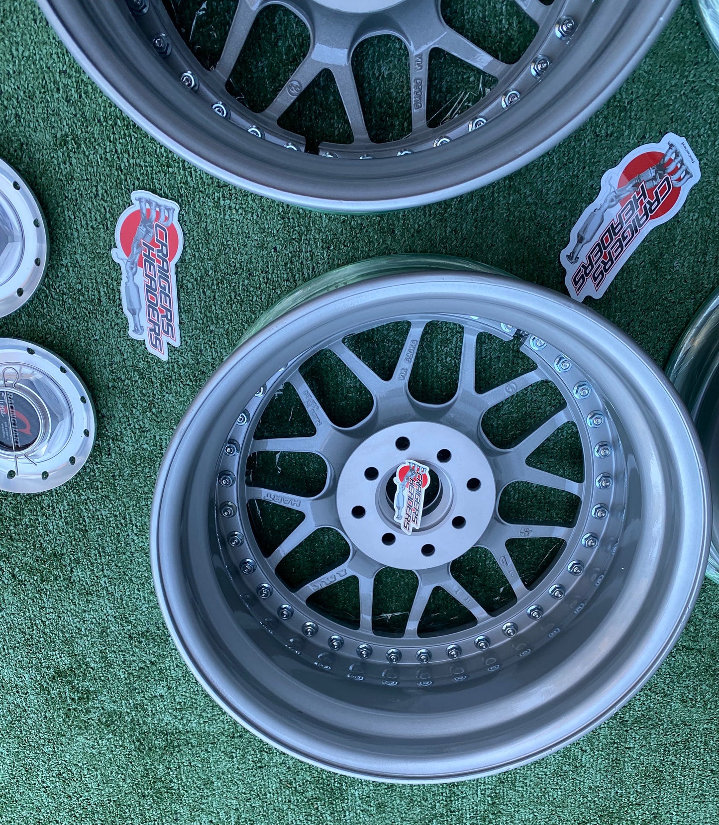Racing Hart Type C’s - 4x100 & 4x114 - 16X7" +38 Offset