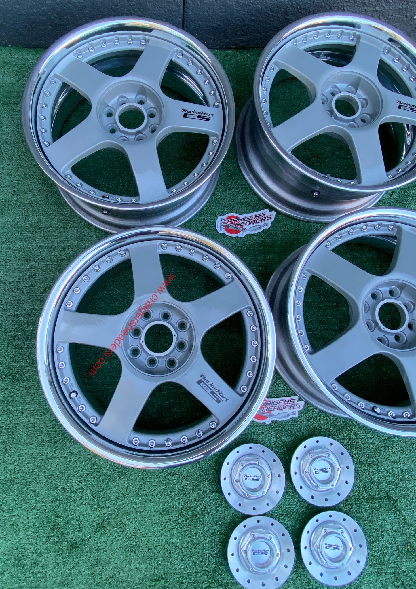 Racing Hart Type C5’s - 4x100 & 4x114 - 17 x 7” +37 Offset - 2