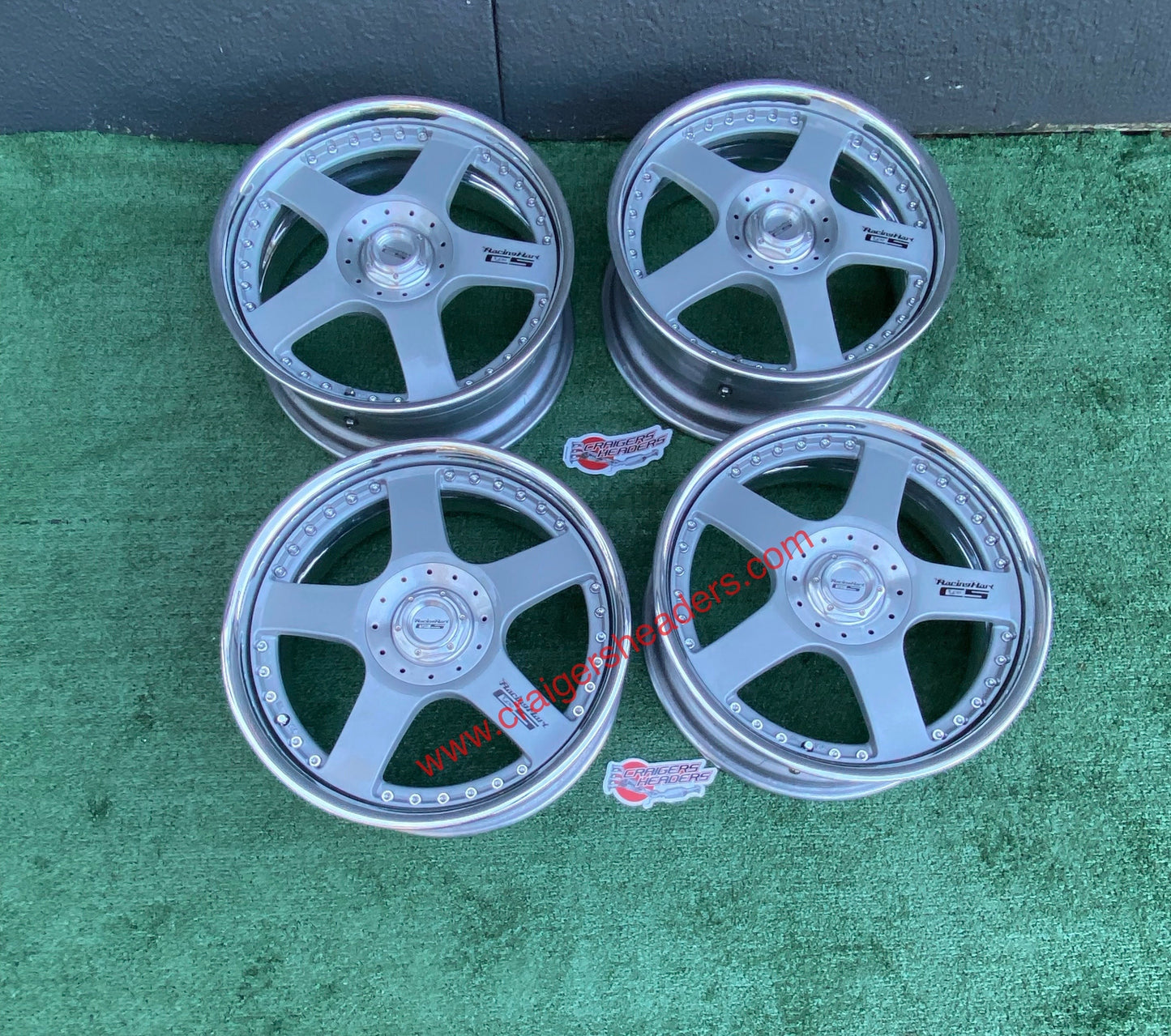Racing Hart Type C5’s - 4x100 & 4x114 - 17 x 7” +37 Offset - 2
