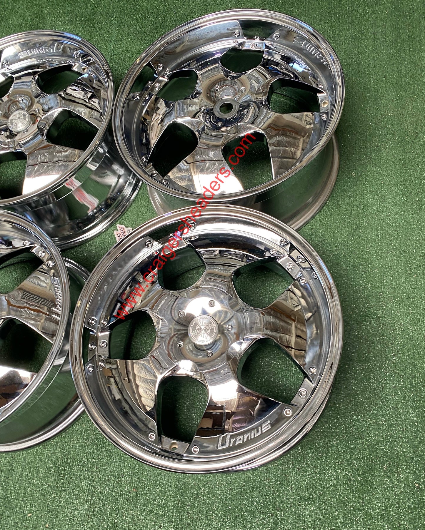 Velox URANIUS Titan Series Wheelset - 5x114 AND 5x120 Lug Pattern - 19 x 8.5" +35 Offset