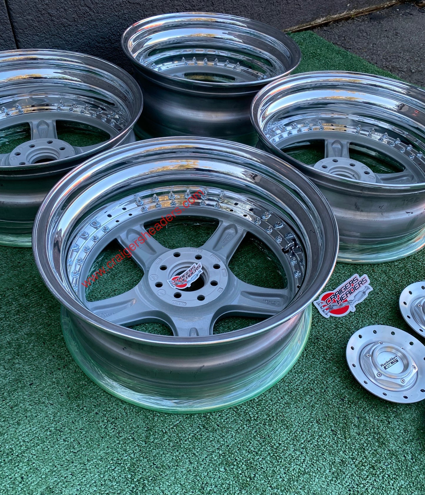 Racing Hart Type C5’s - 4x100 & 4x114 - 17 x 7” +37 Offset - 2