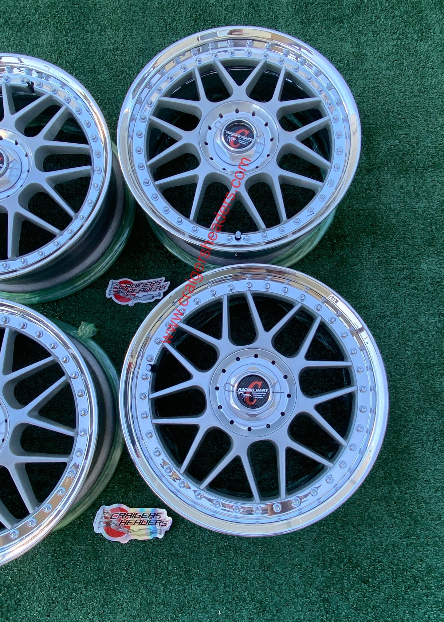 Racing Hart Type C2’s - 4x100 & 4x114 - 17 x 7”