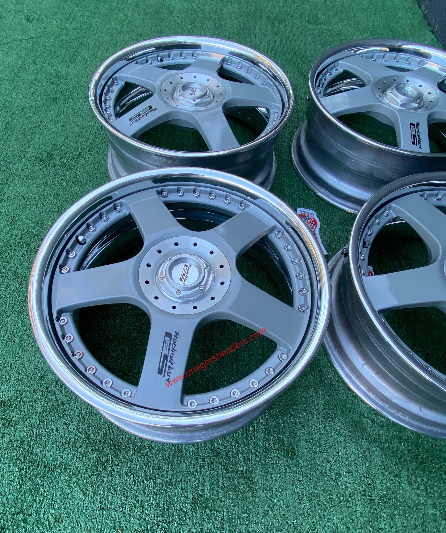 Racing Hart Type C5’s - 4x100 & 4x114 - 17 x 7” +37 Offset - 2
