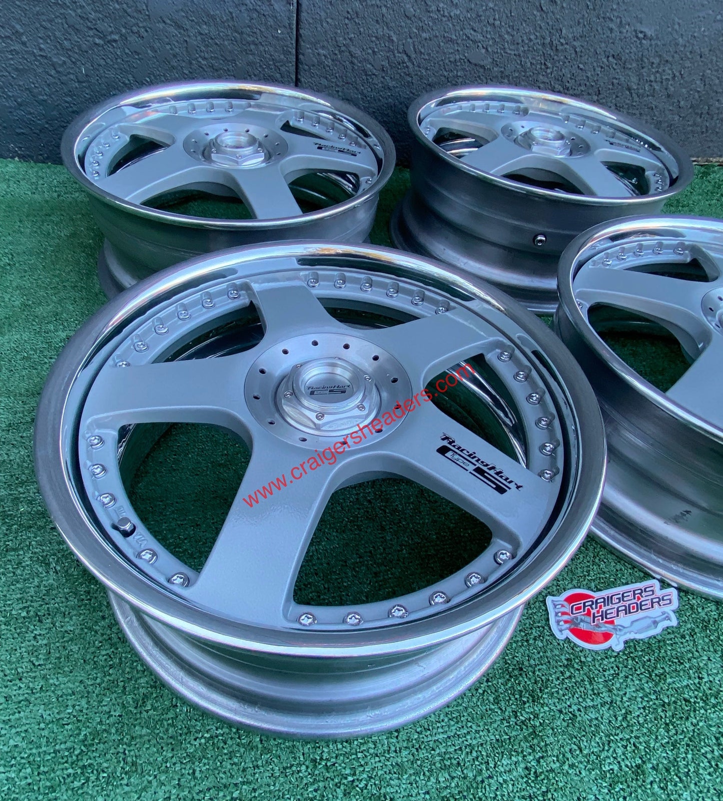 Racing Hart Type C5’s - 4x100 & 4x114 - 17 x 7” +37 Offset - 2