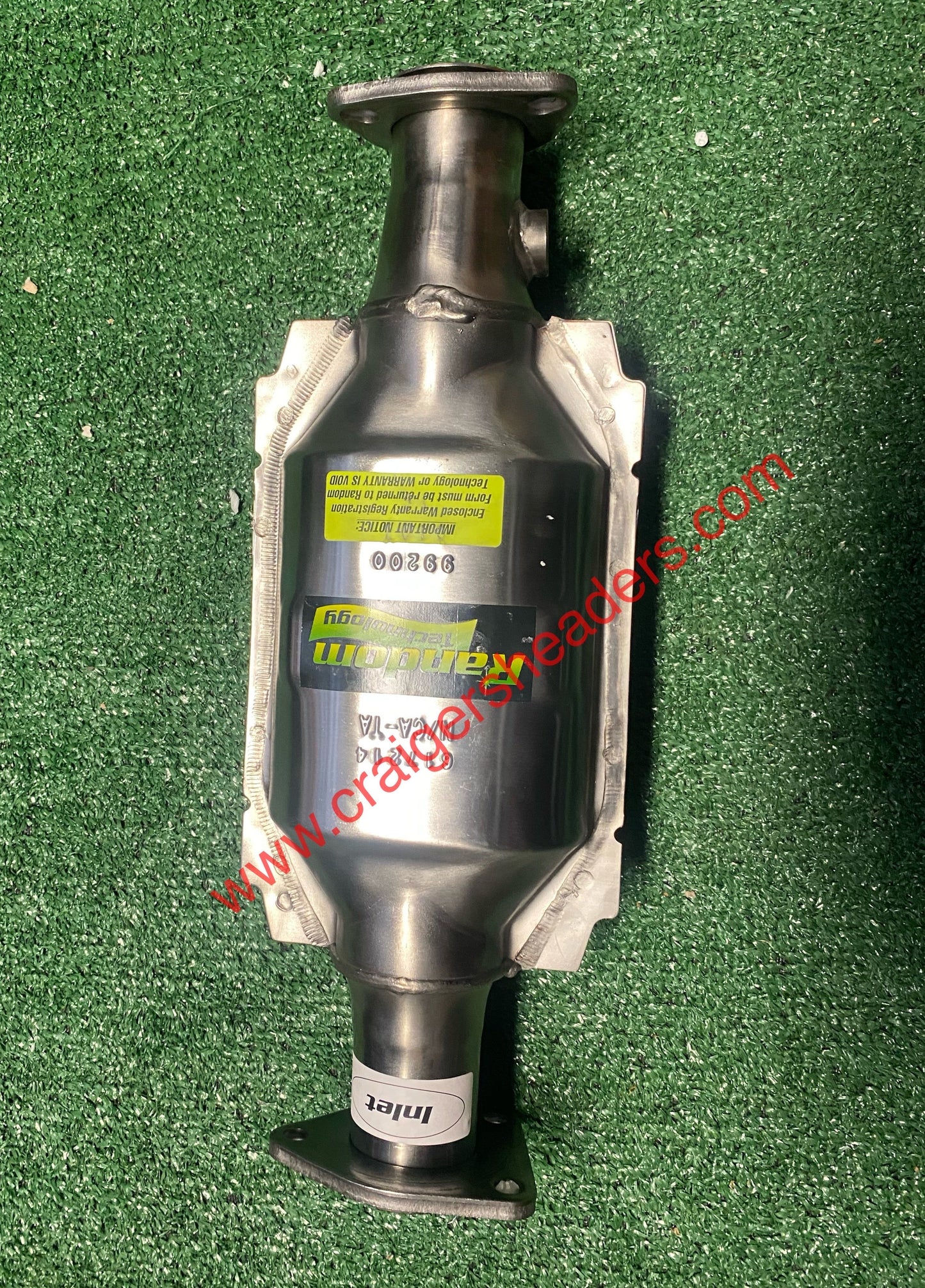 Random Technology High Flow Catalytic Converter - Honda Accord V6 1998-2002