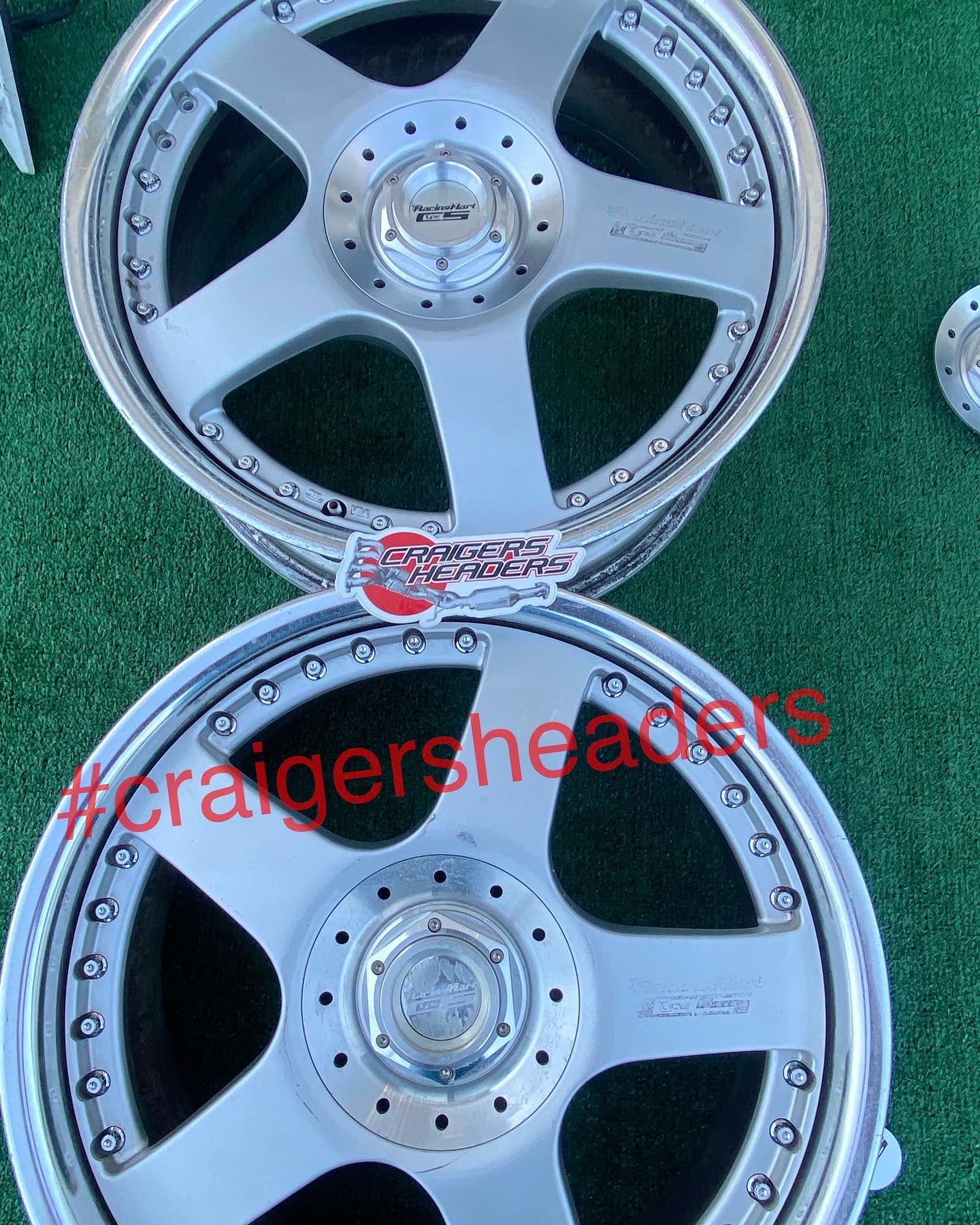 Racing Hart C5 Caps and Dishes