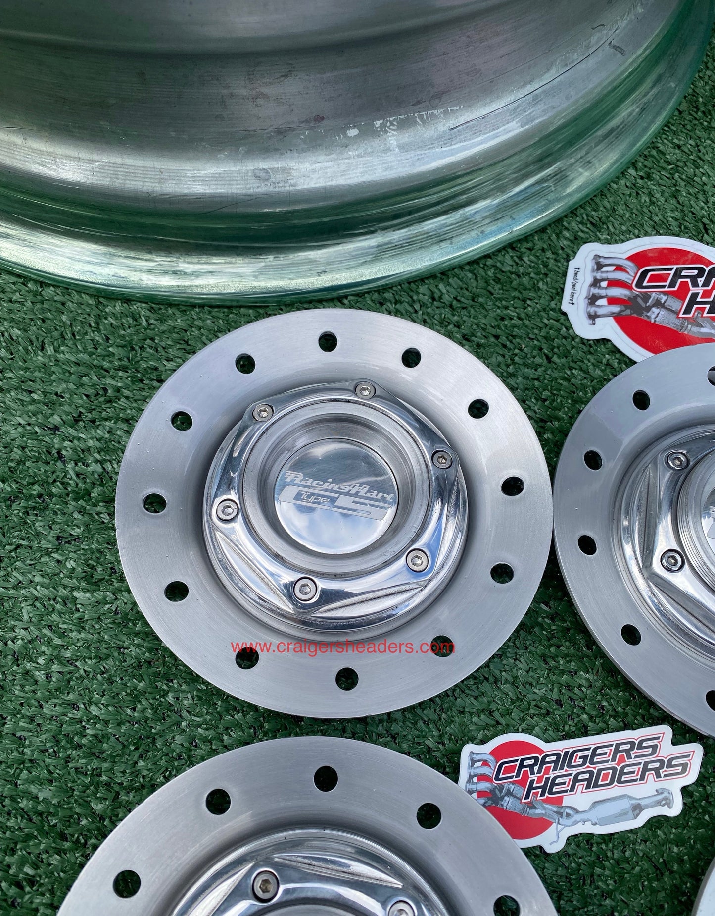Racing Hart Type C5’s - 4x114 & 5x114 - 18 x 8.5” +38 Offset ~ Square Setup