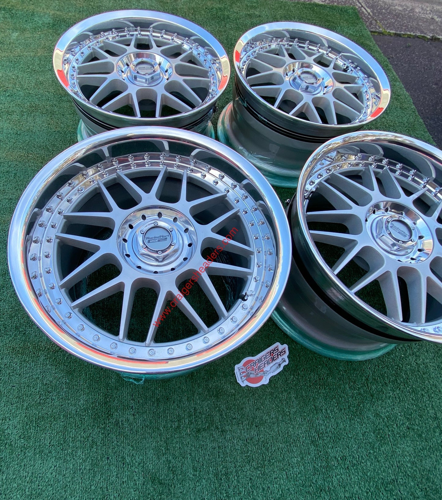 Racing Hart Type C2’s - 5x114 - 17x8.5" and 18x10.5” ~ NSX Setup - Staggered Fitment