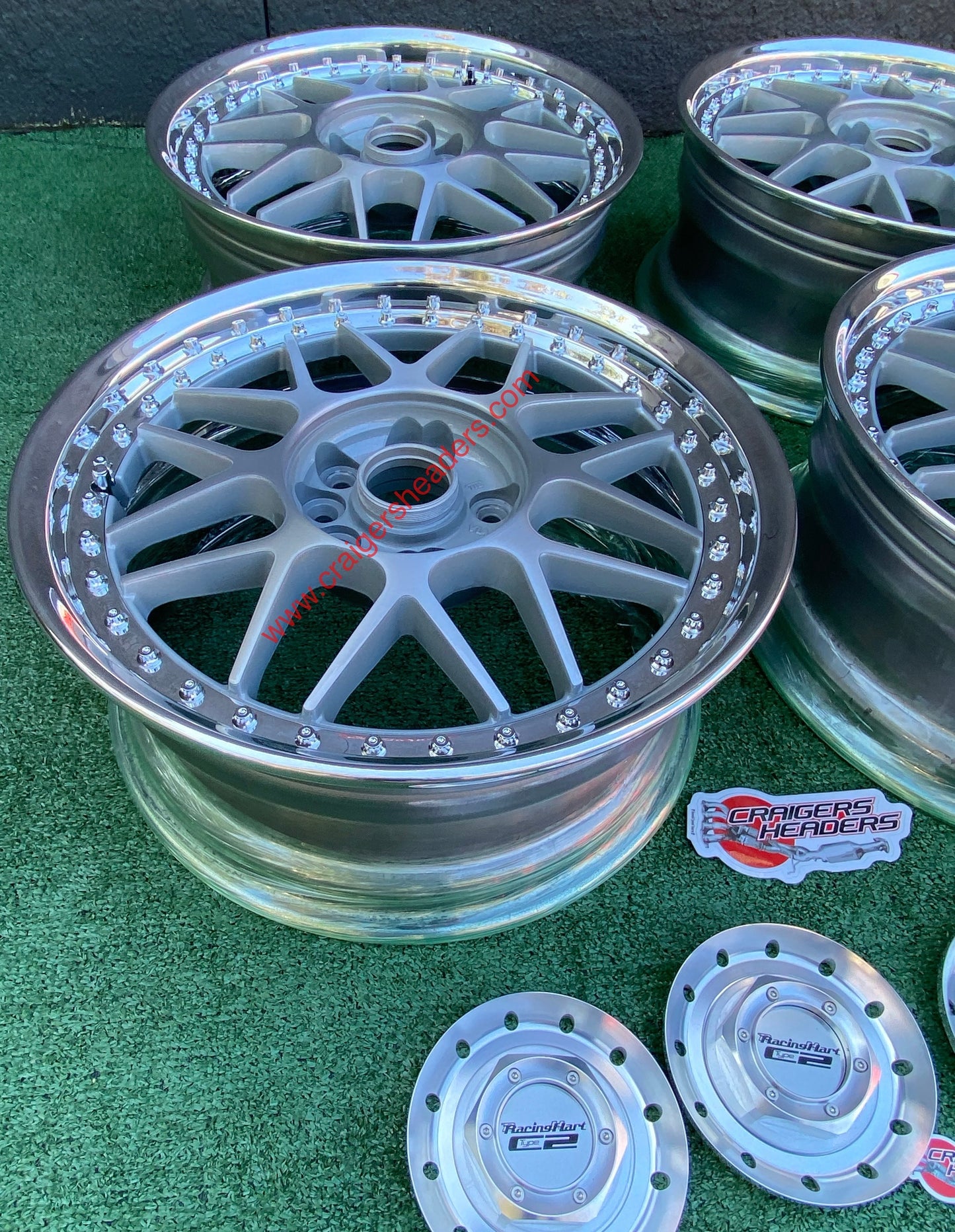 Racing Hart Type C2’s - 5x114 & 4x114 - 17 x 7.5”
