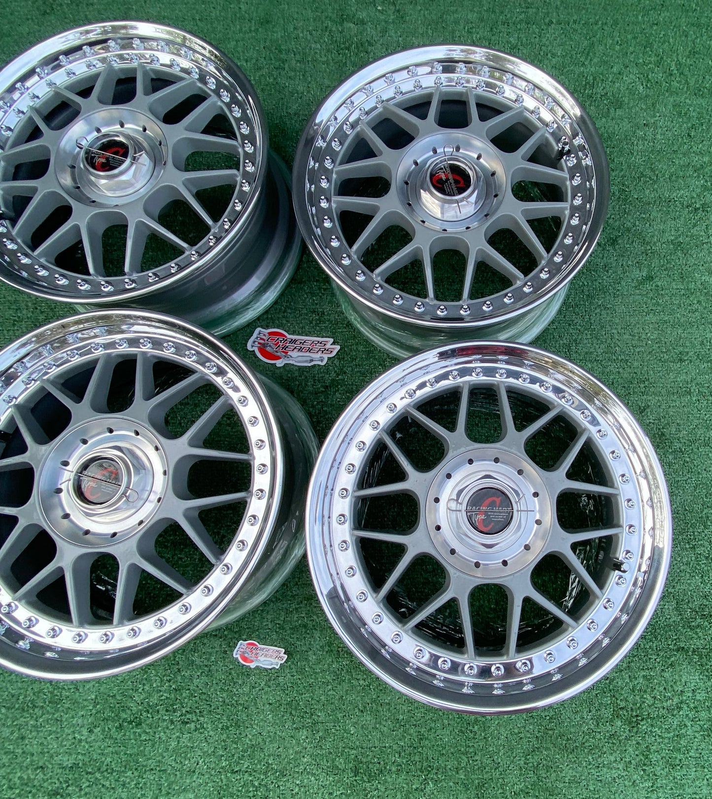 Racing Hart Type C’s - 4x100 & 4x114 - 16X7" +38 Offset