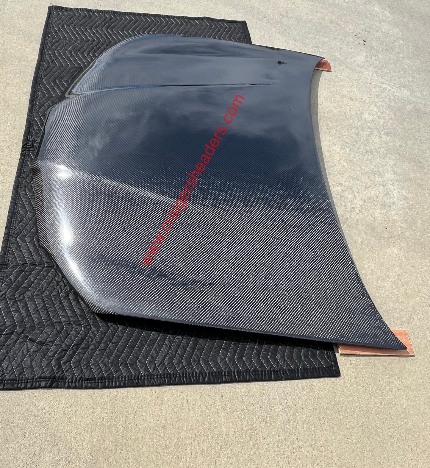 Seibon 2006-2007 Subaru WRX/STi RS style carbon fiber hood