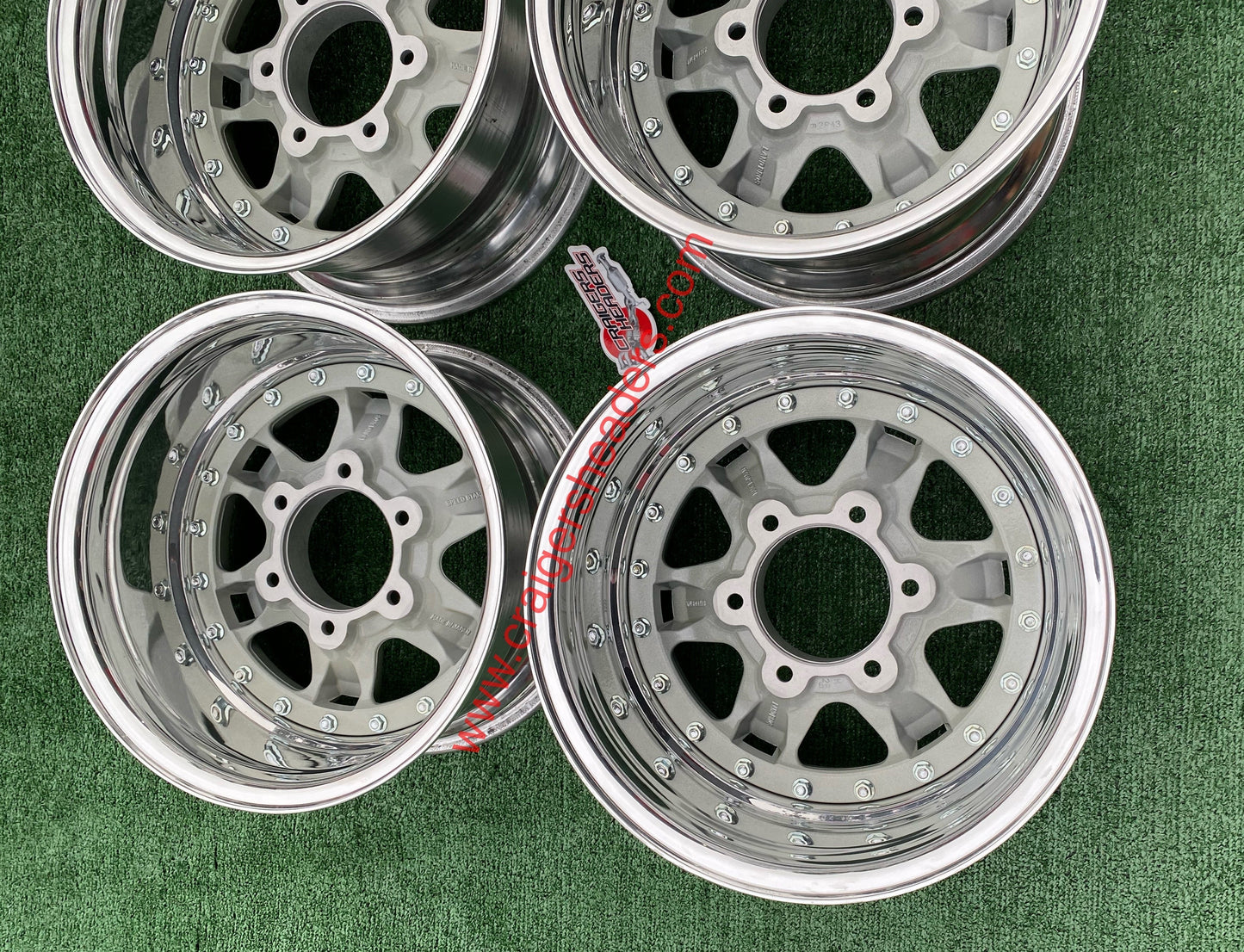 SSR Land Bros Pronghon Wheelset - 15x8.5 - 6x139.7