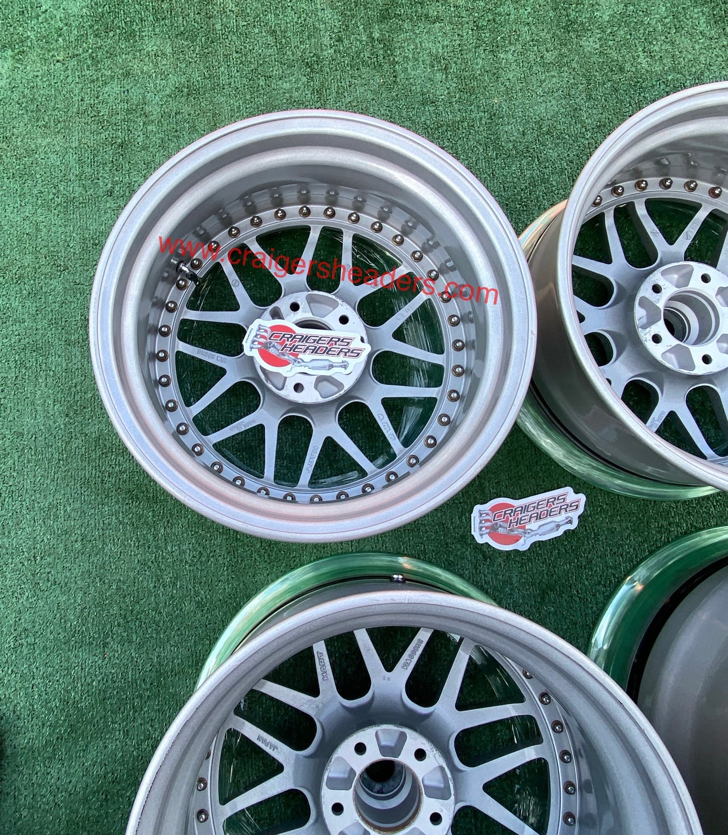 Racing Hart Type C2’s - 5x114 - 17x8.5" and 18x10.5” ~ NSX Setup - Staggered Fitment
