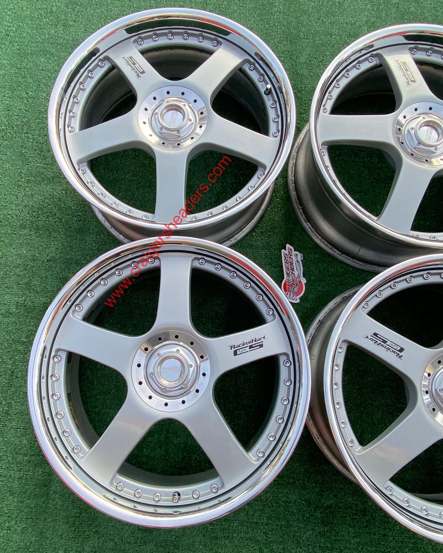 Racing Hart Type C5’s - 5x114 & 4x114 - 19 x 8.5” +38 Offset