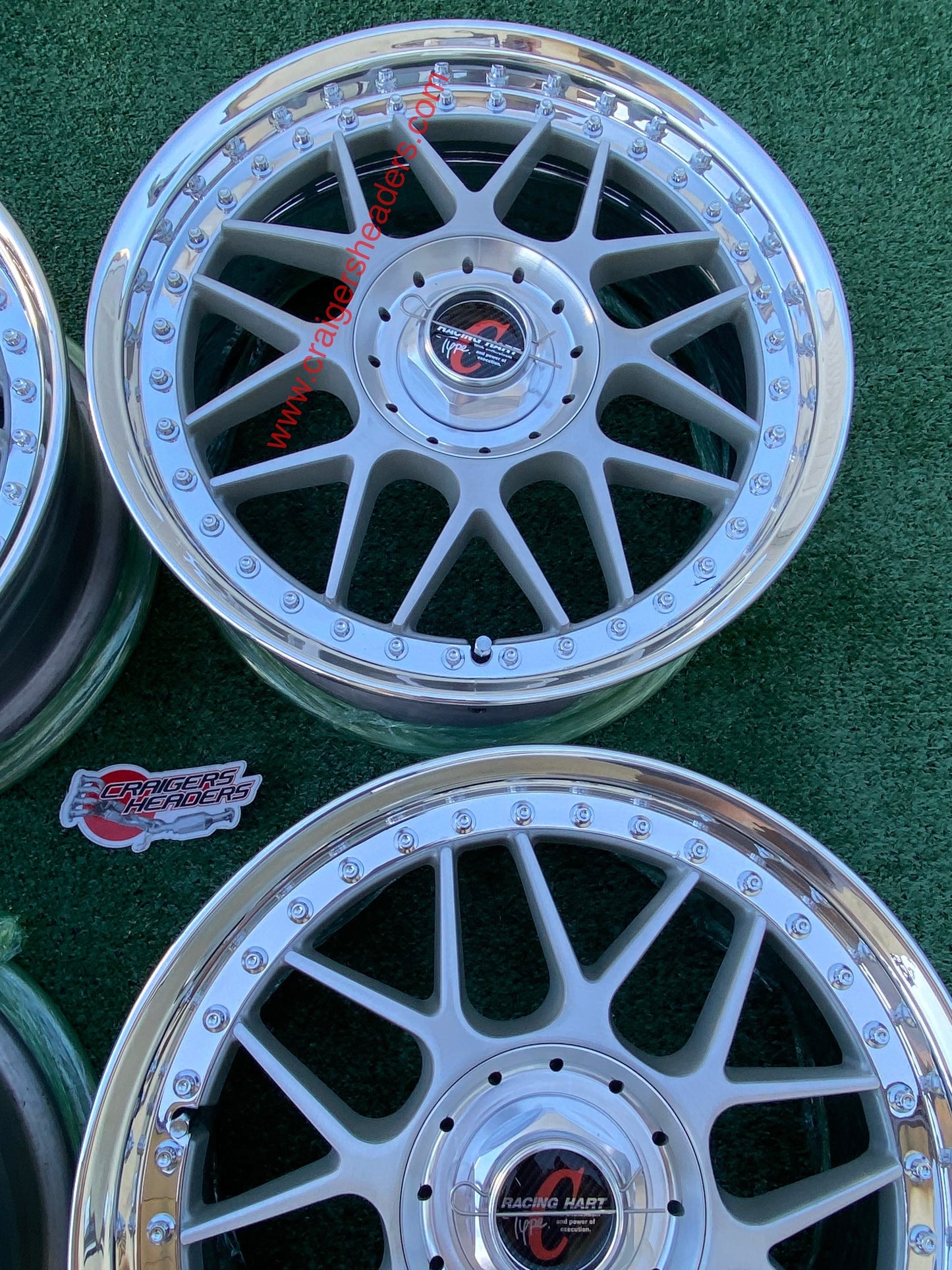 Racing Hart Type C2’s - 4x100 & 4x114 - 17 x 7”