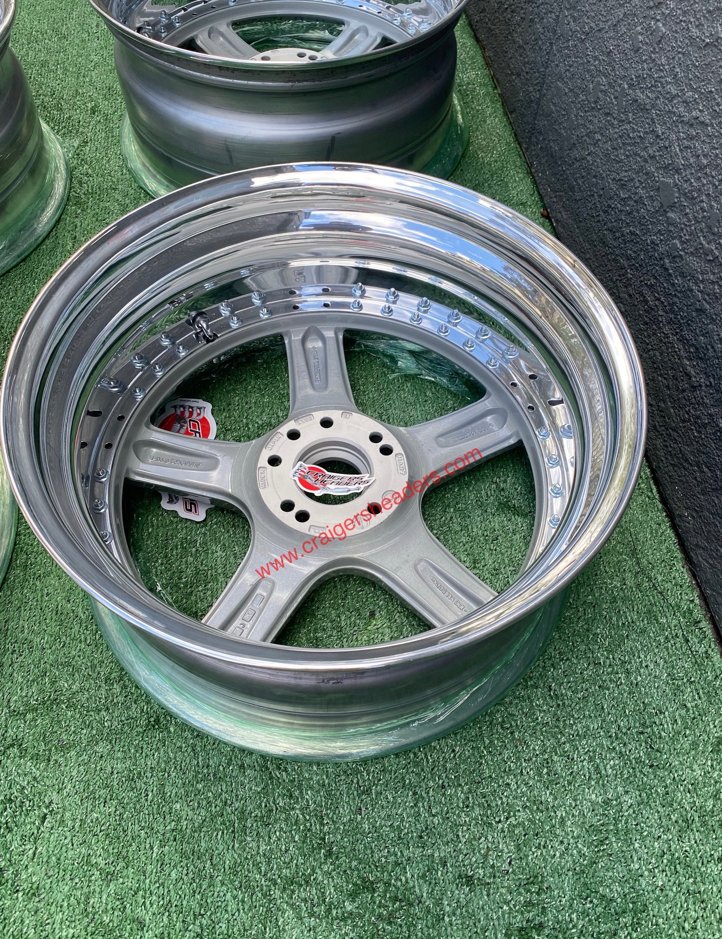 Racing Hart Type C5’s - 4x114 & 5x114 - 18 x 8.5” +38 Offset ~ Square Setup