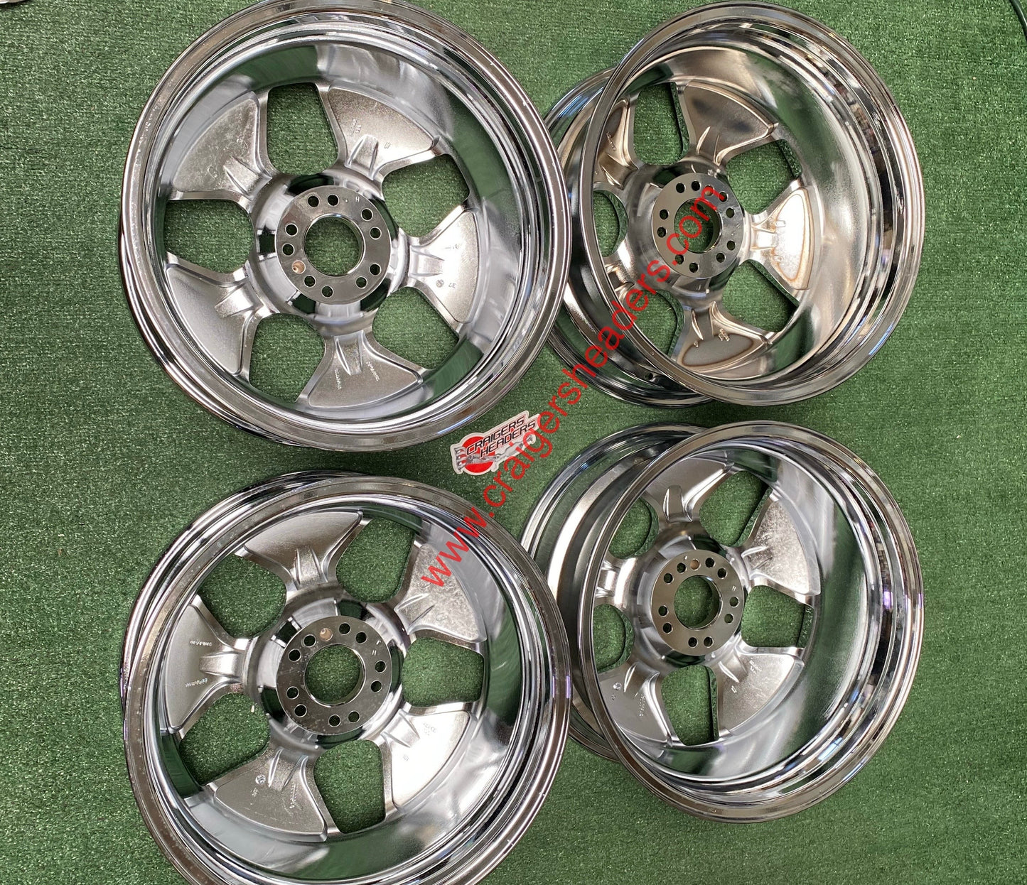 Velox URANIUS Titan Series Wheelset - 5x114 AND 5x120 Lug Pattern - 19 x 8.5" +35 Offset