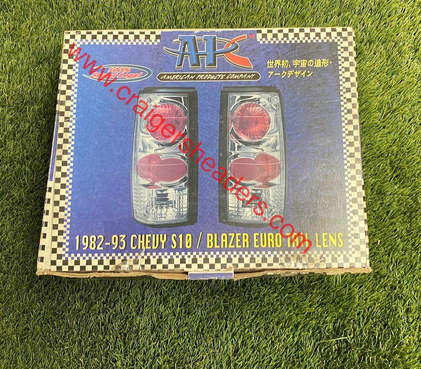 Blazer Euro Tail Lens - PN: 40.4111 - 1982 - 1993 Chevy S10