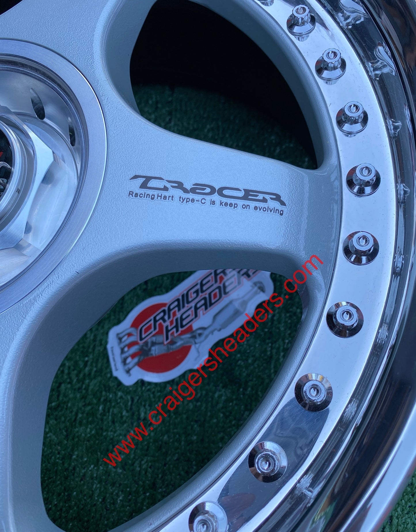 Racing Hart Tracer Type C Spoke Replacement Stickers