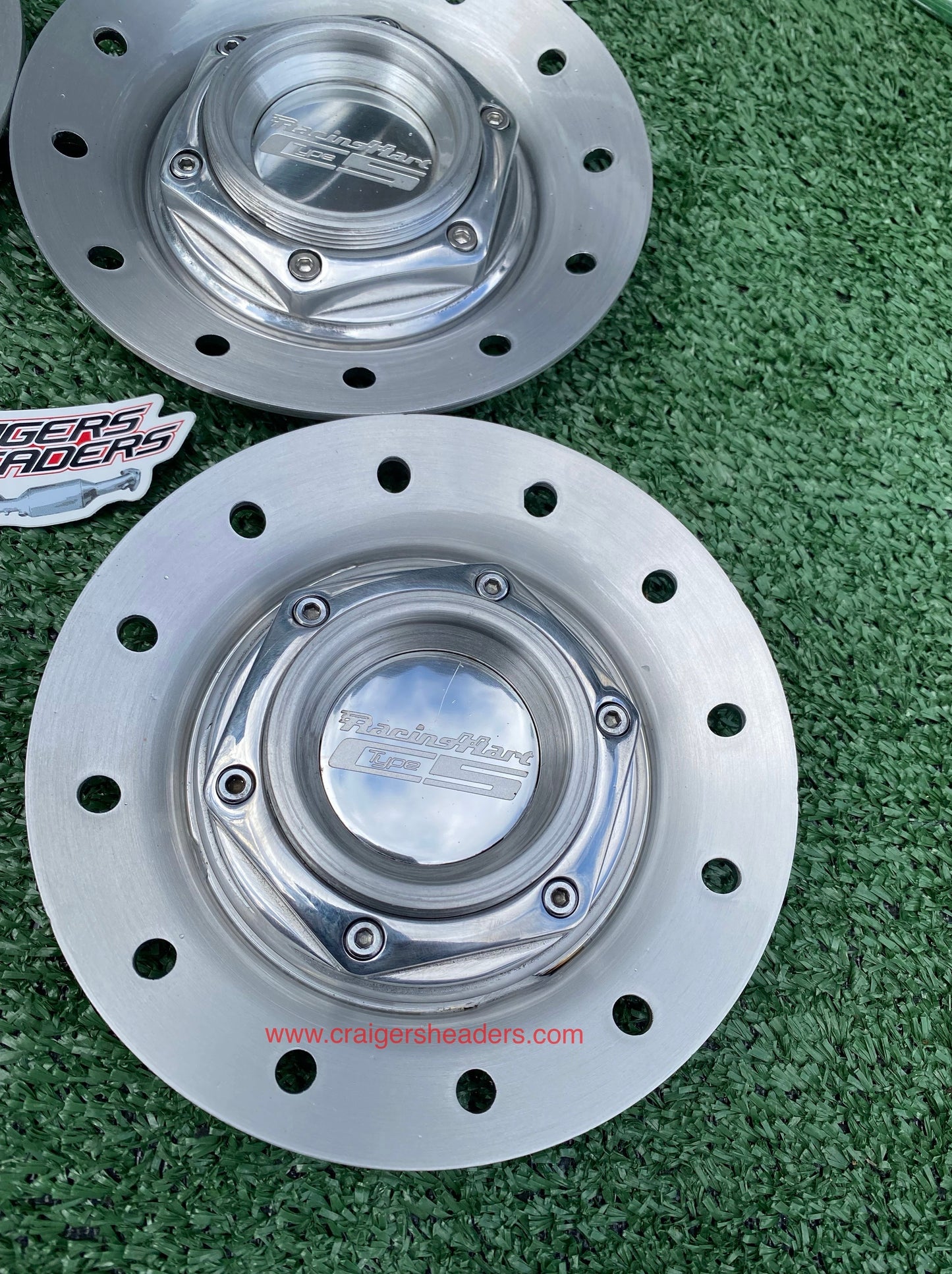 Racing Hart Type C5’s - 4x114 & 5x114 - 18 x 8.5” +38 Offset ~ Square Setup