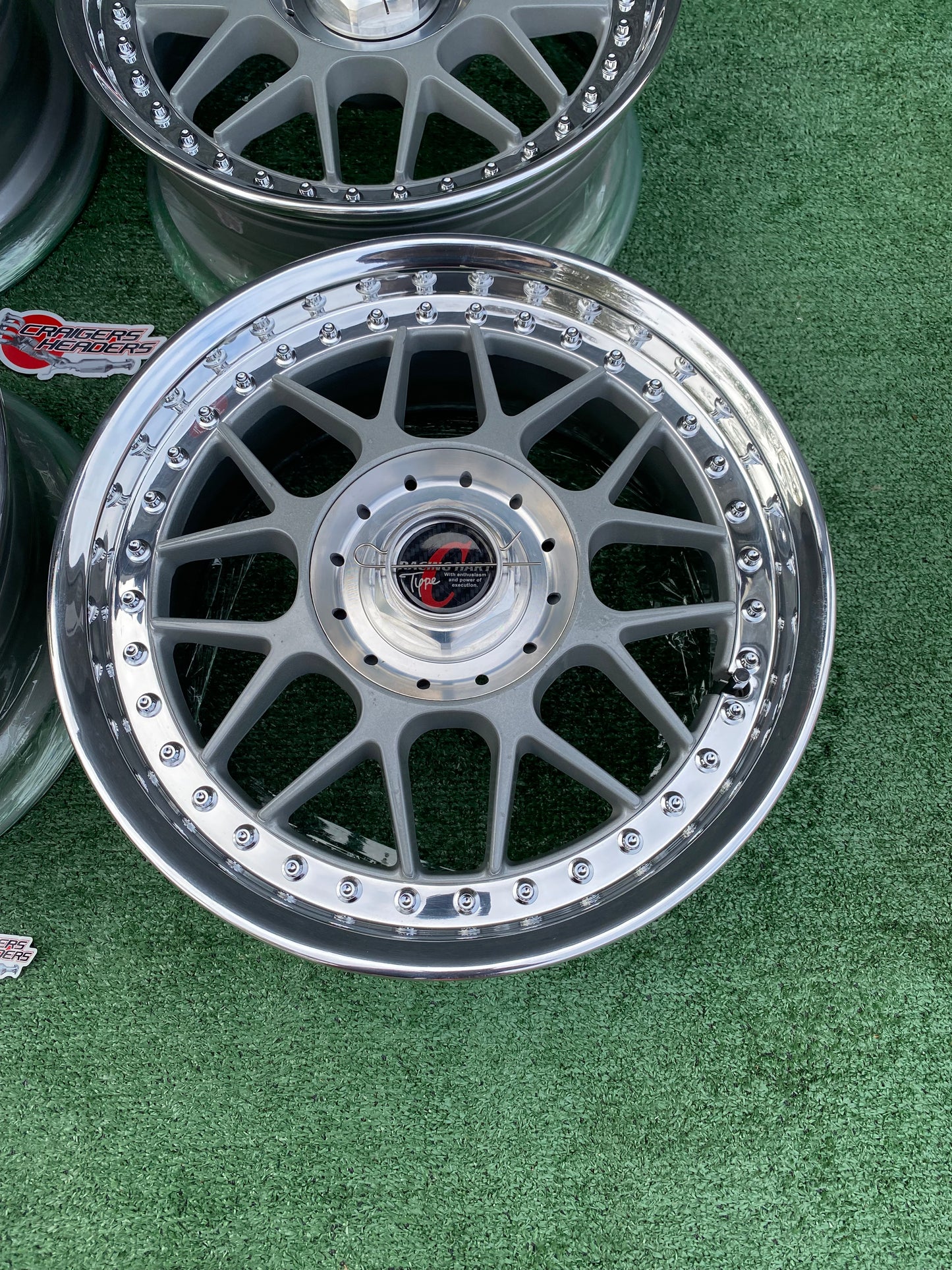 Racing Hart Type C’s - 4x100 & 4x114 - 16X7" +38 Offset
