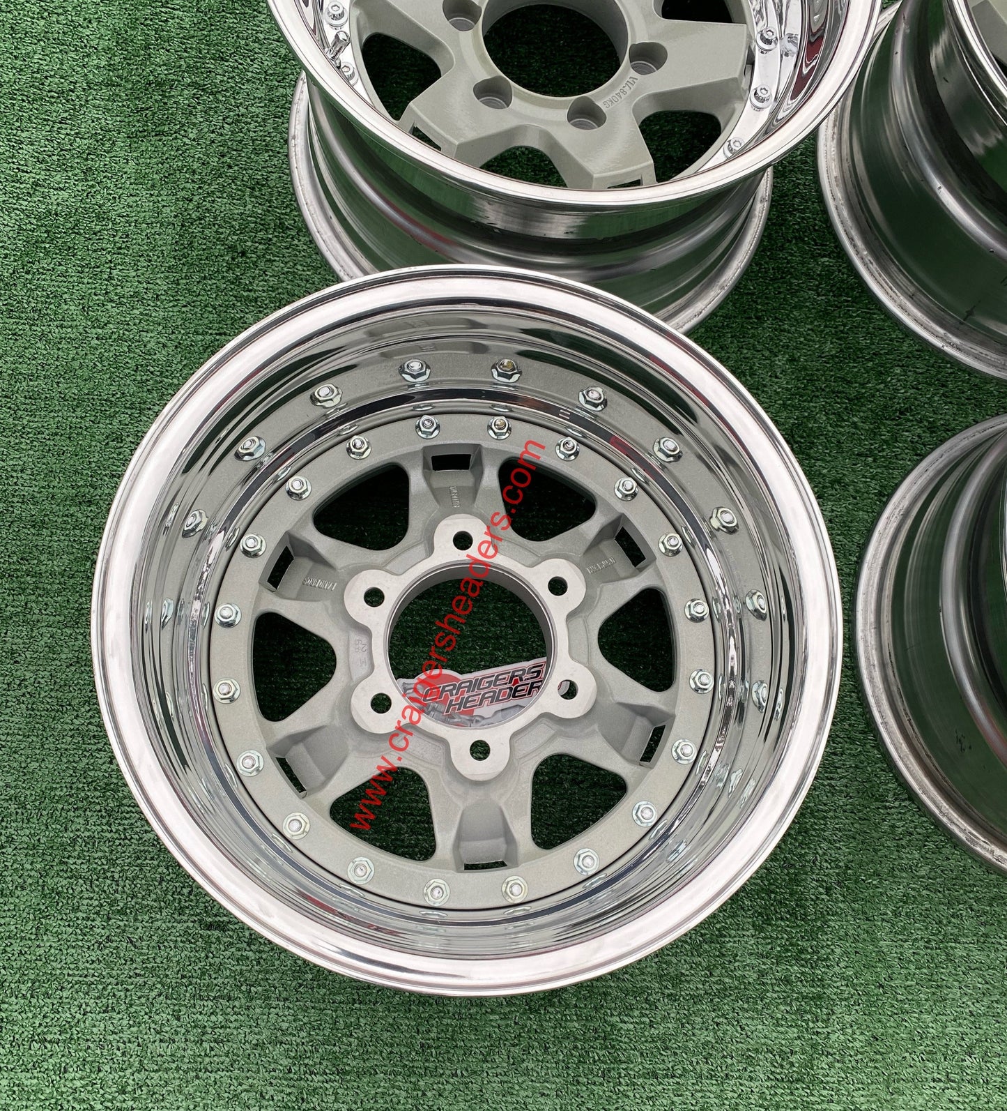 SSR Land Bros Pronghon Wheelset - 15x8.5 - 6x139.7