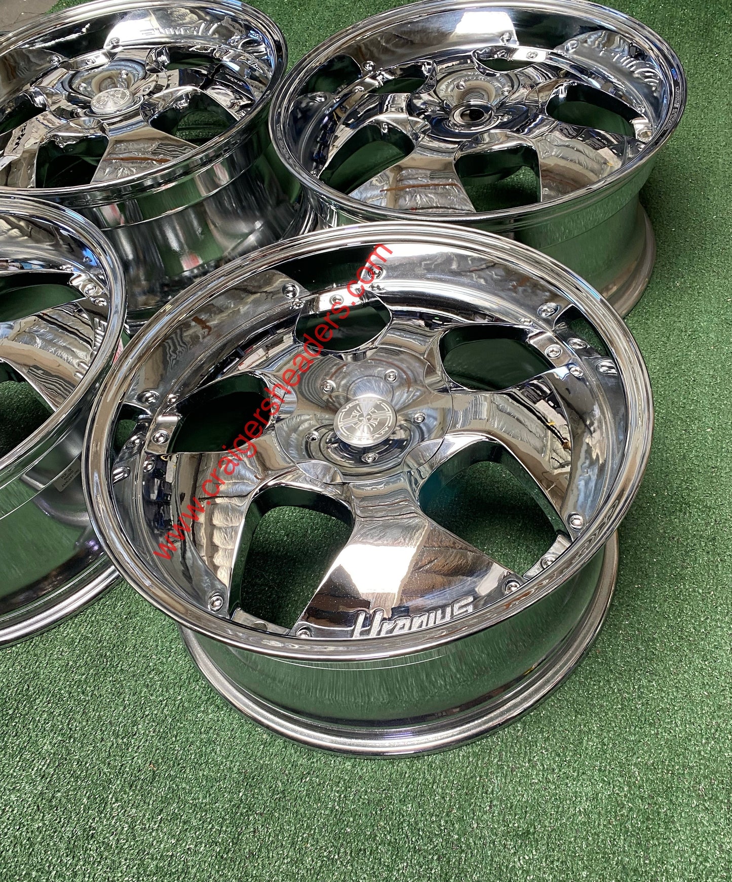 Velox URANIUS Titan Series Wheelset - 5x114 AND 5x120 Lug Pattern - 19 x 8.5" +35 Offset