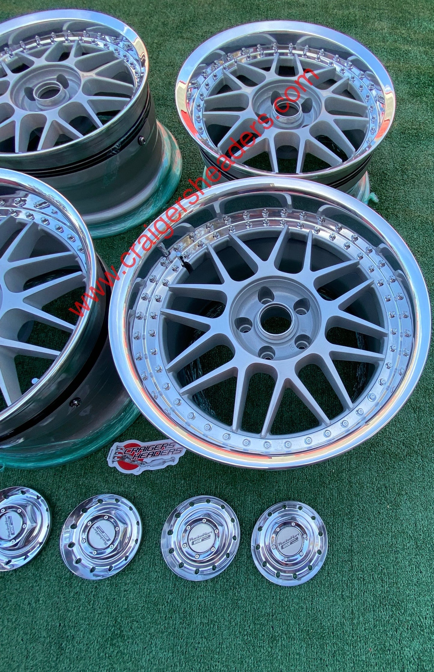 Racing Hart Type C2’s - 5x114 - 17x8.5" and 18x10.5” ~ NSX Setup - Staggered Fitment