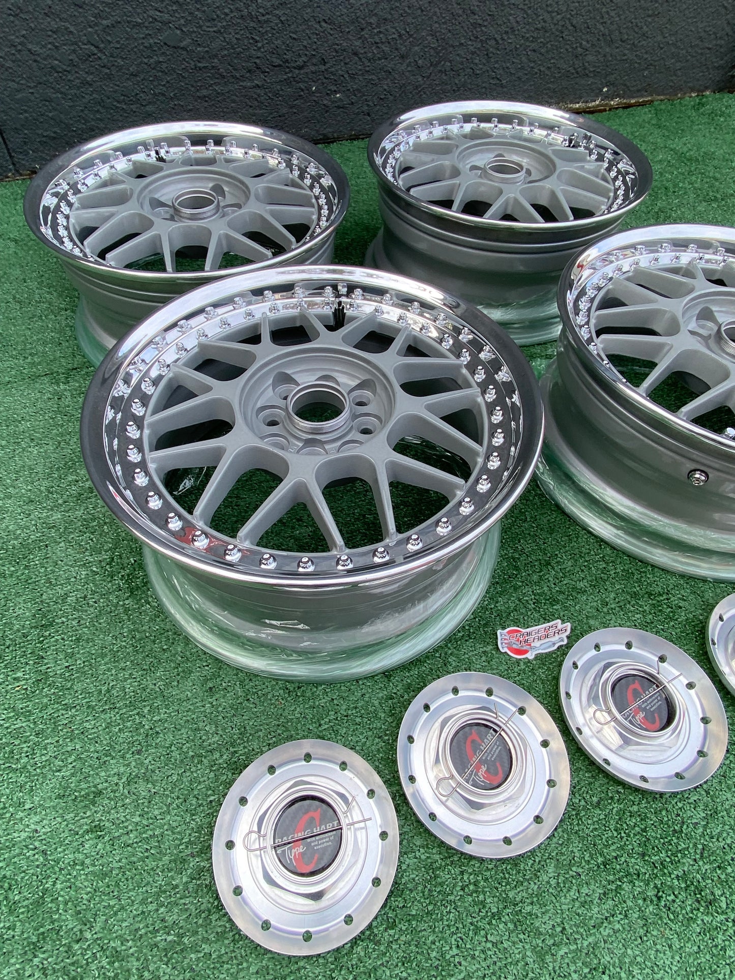 Racing Hart Type C’s - 4x100 & 4x114 - 16X7" +38 Offset
