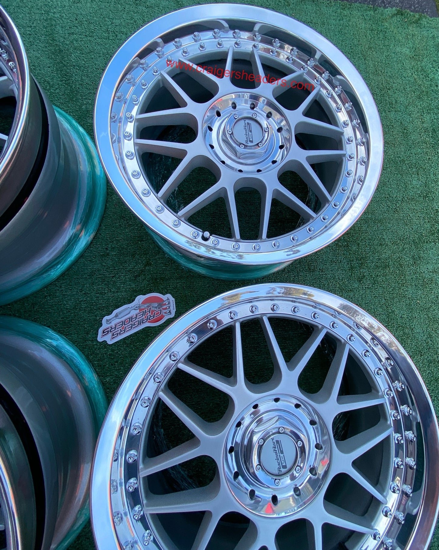 Racing Hart Type C2’s - 5x114 - 17x8.5" and 18x10.5” ~ NSX Setup - Staggered Fitment
