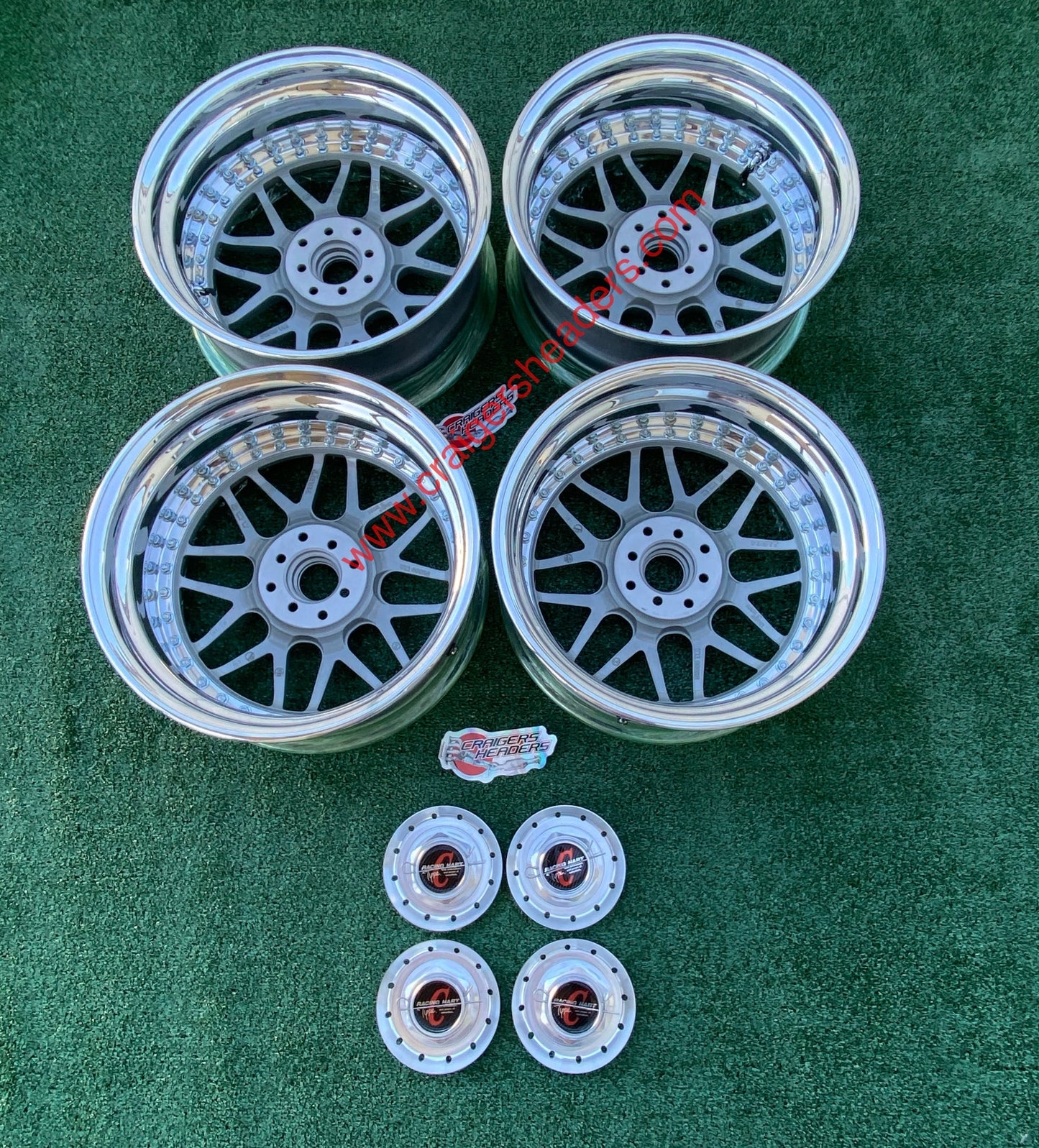 Racing Hart Type C2’s - 4x100 & 4x114 - 17 x 7”