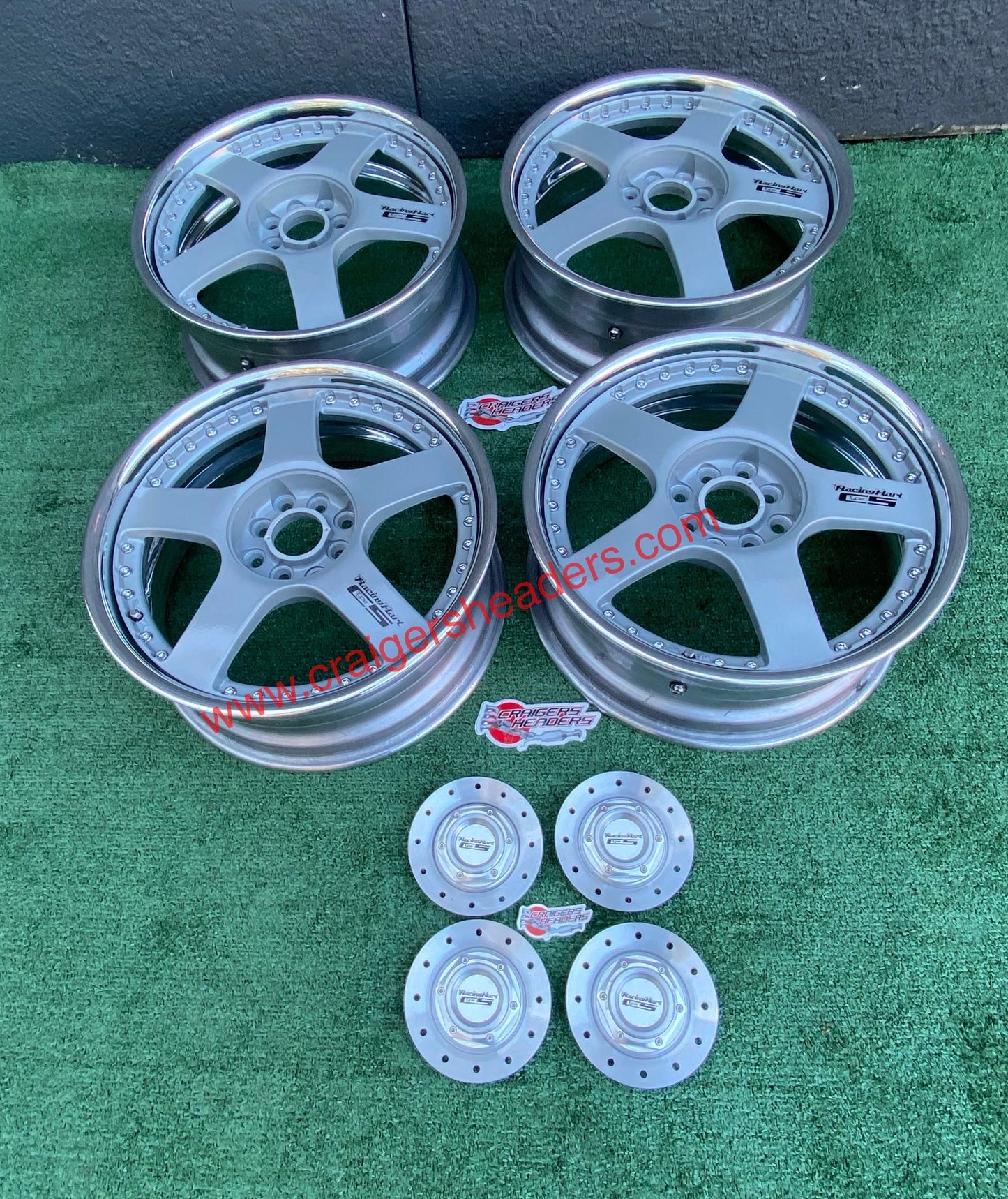 Racing Hart Type C5’s - 4x100 & 4x114 - 17 x 7” +37 Offset - 2