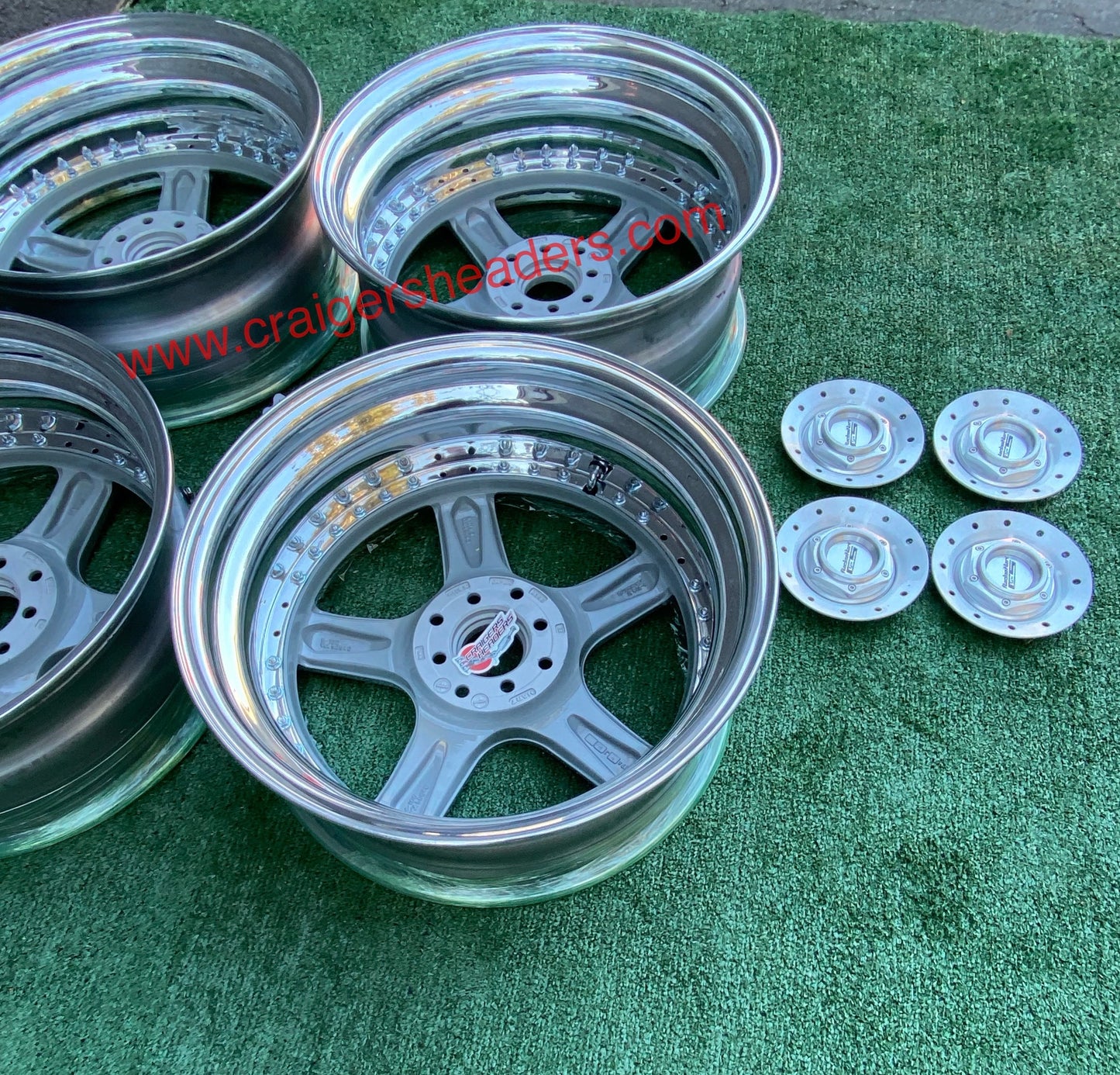 Racing Hart Type C5’s - 4x100 & 4x114 - 17 x 7” +37 Offset - 2