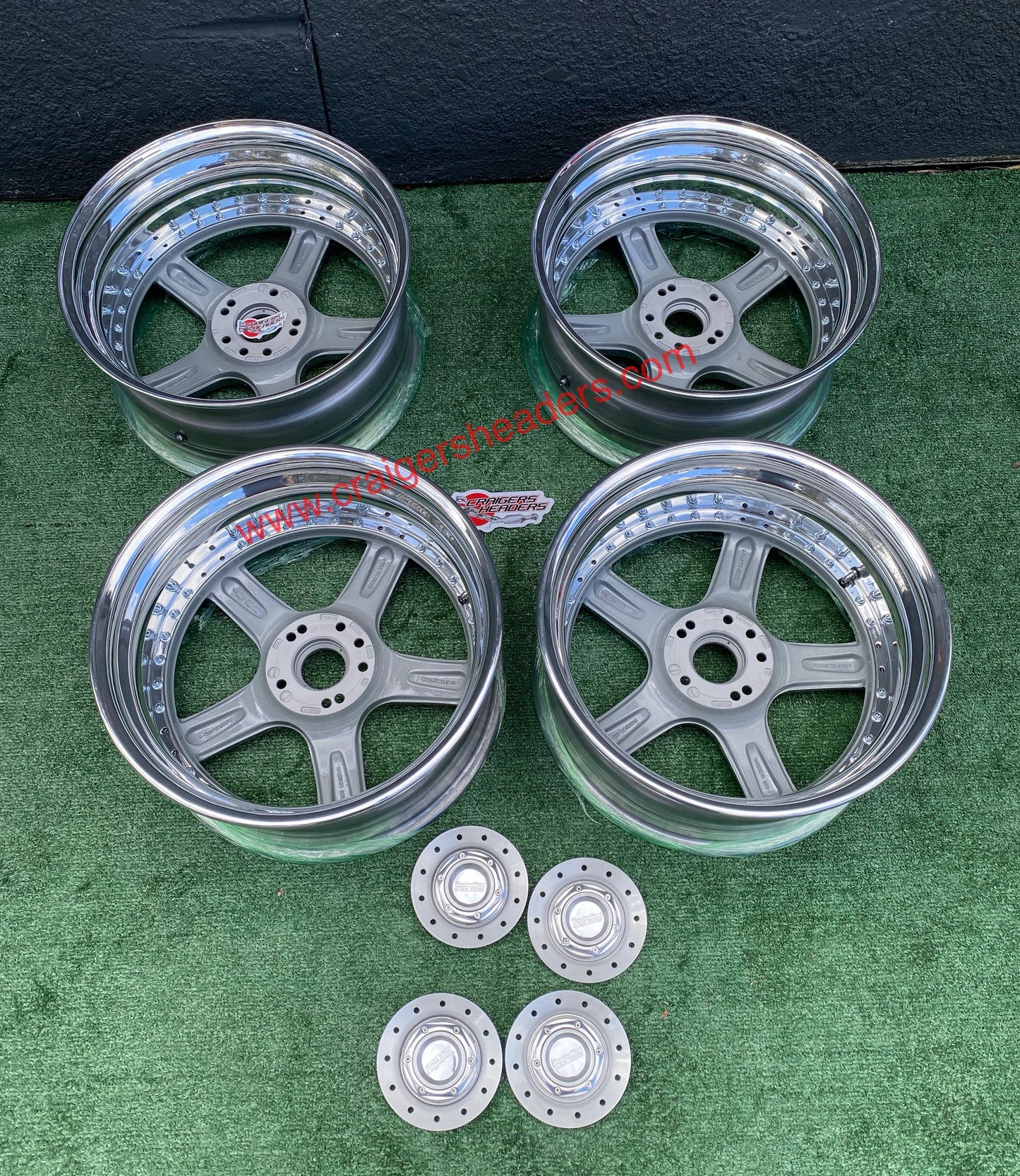 Racing Hart Type C5’s - 4x114 & 5x114 - 18 x 8.5” +38 Offset ~ Square Setup