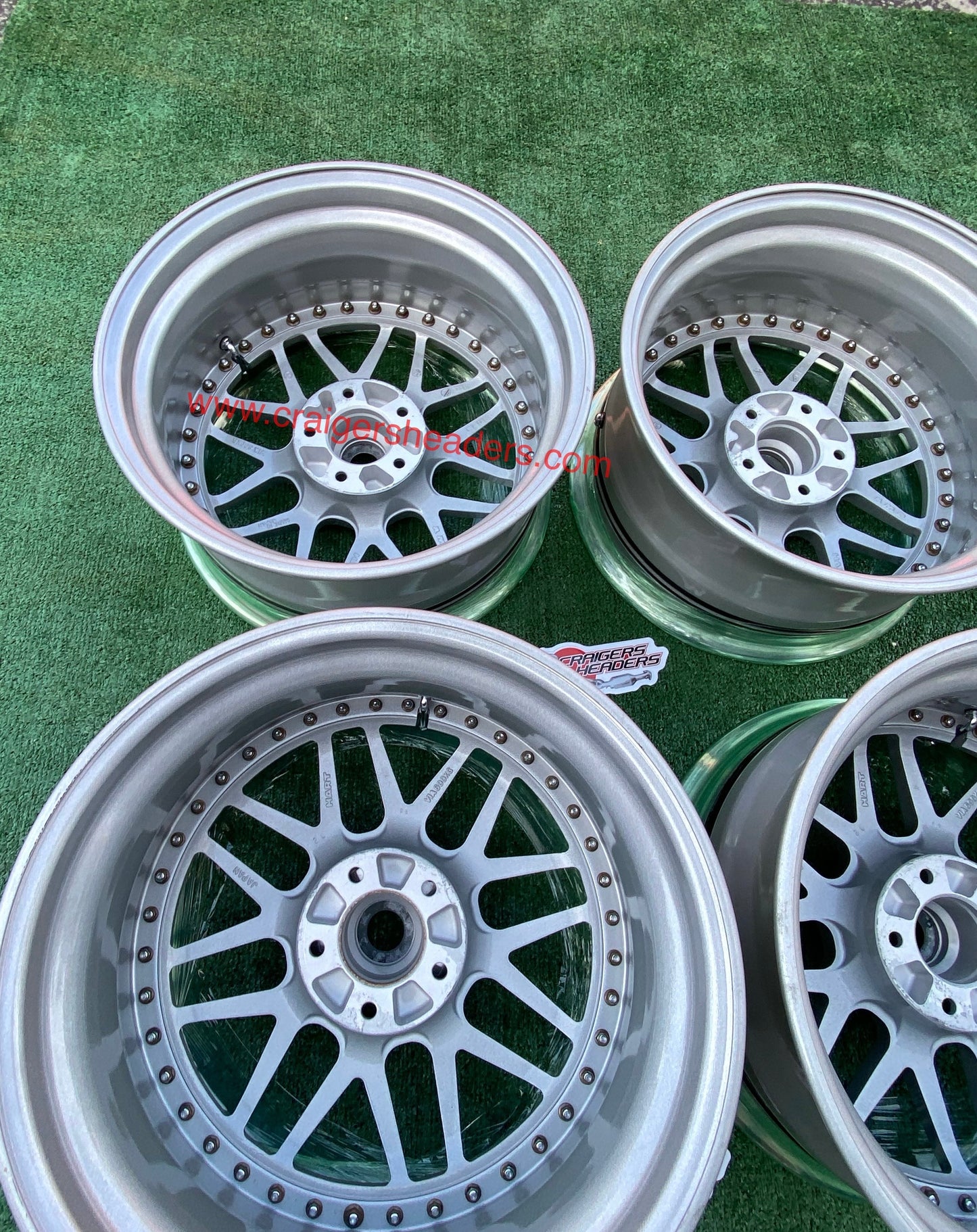Racing Hart Type C2’s - 5x114 - 17x8.5" and 18x10.5” ~ NSX Setup - Staggered Fitment