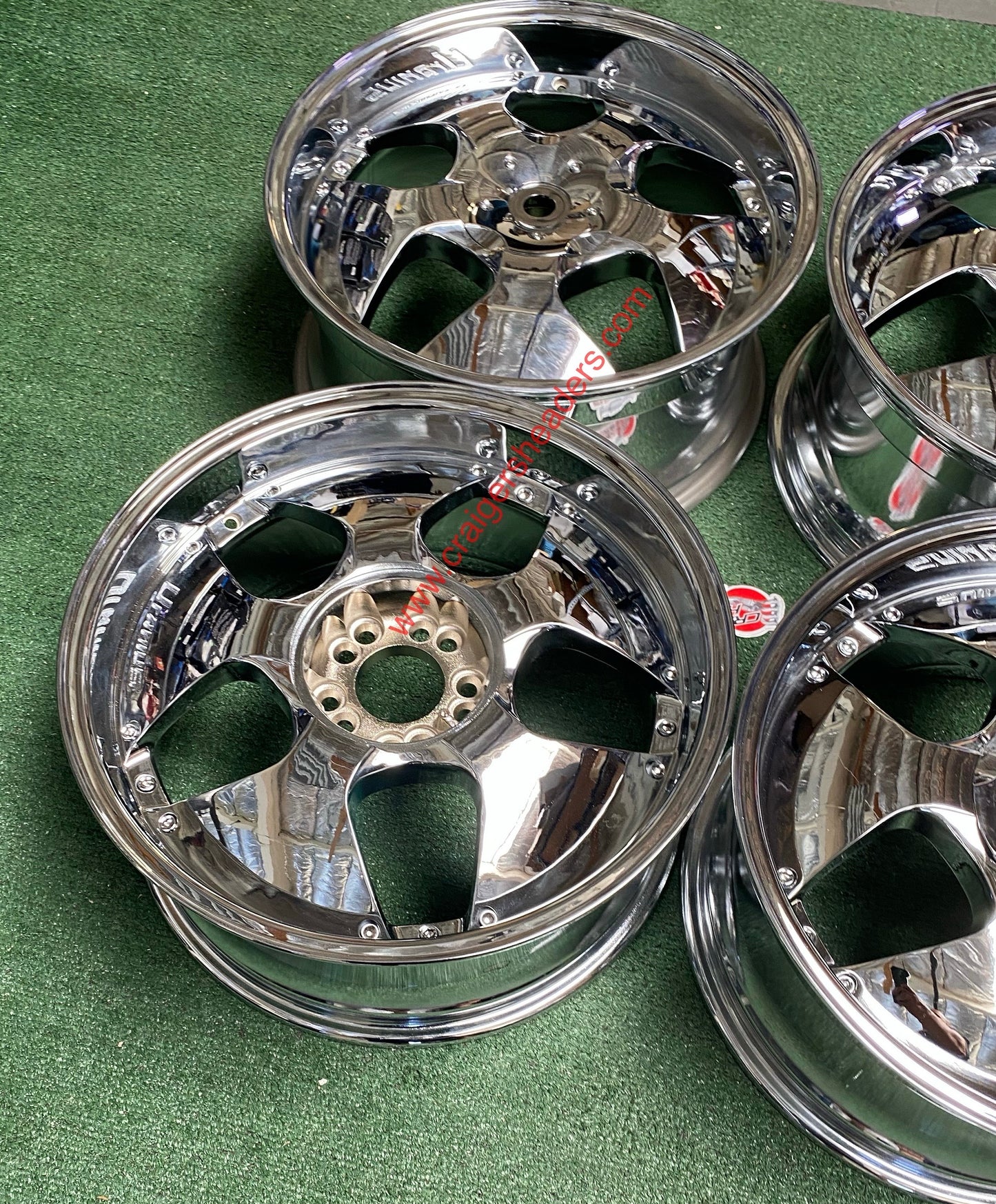 Velox URANIUS Titan Series Wheelset - 5x114 AND 5x120 Lug Pattern - 19 x 8.5" +35 Offset