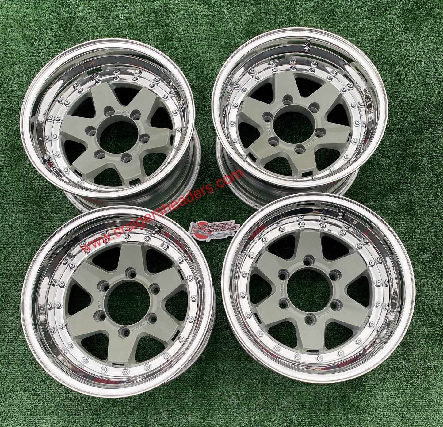 SSR Land Bros Pronghon Wheelset - 15x8.5 - 6x139.7