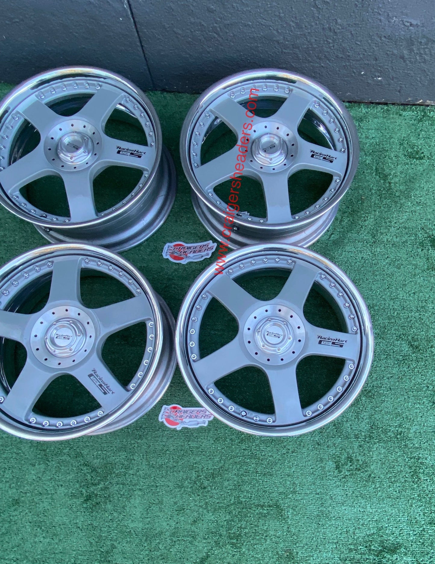 Racing Hart Type C5’s - 4x100 & 4x114 - 17 x 7” +37 Offset - 2