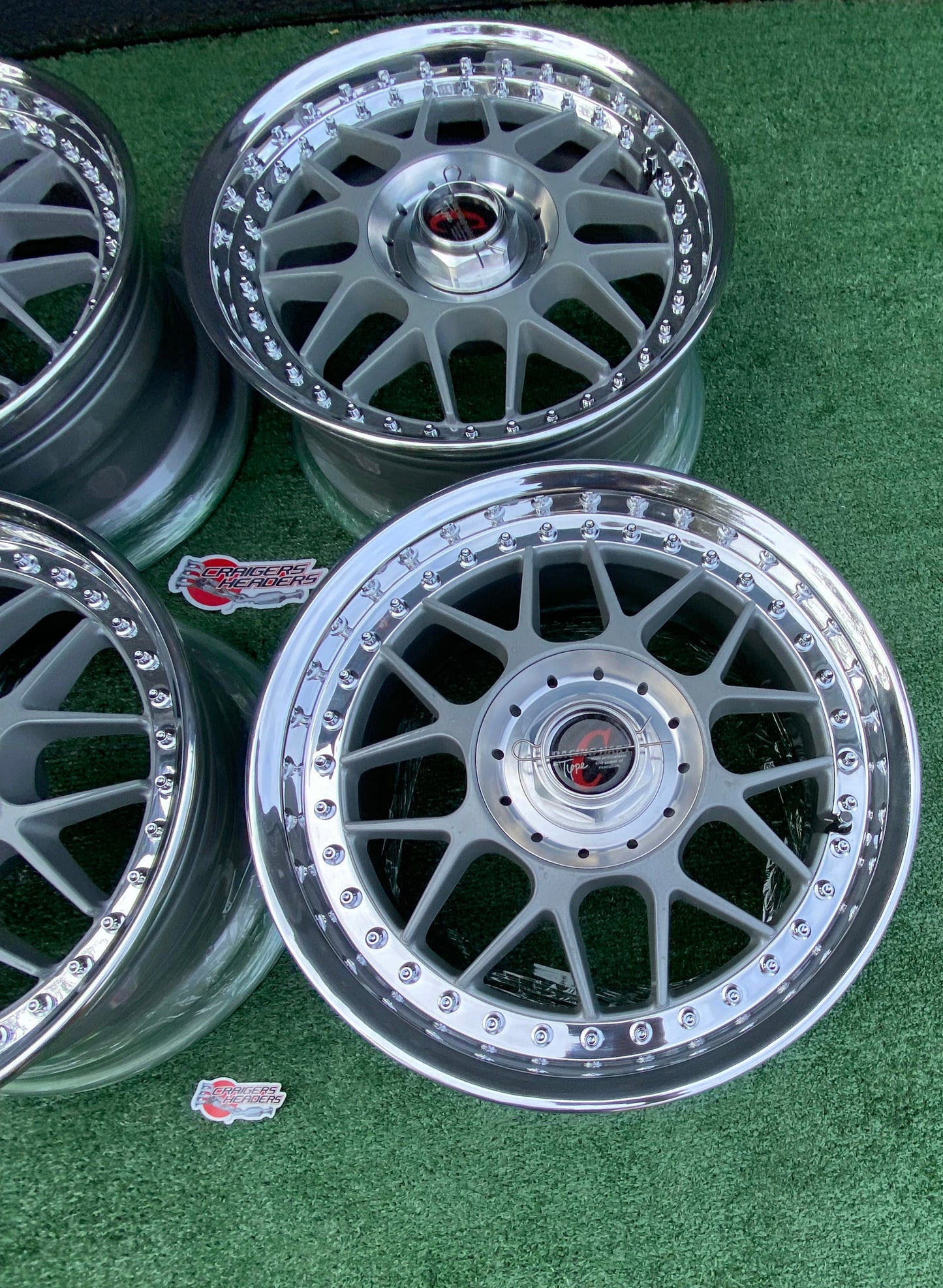 Racing Hart Type C’s - 4x100 & 4x114 - 16X7" +38 Offset