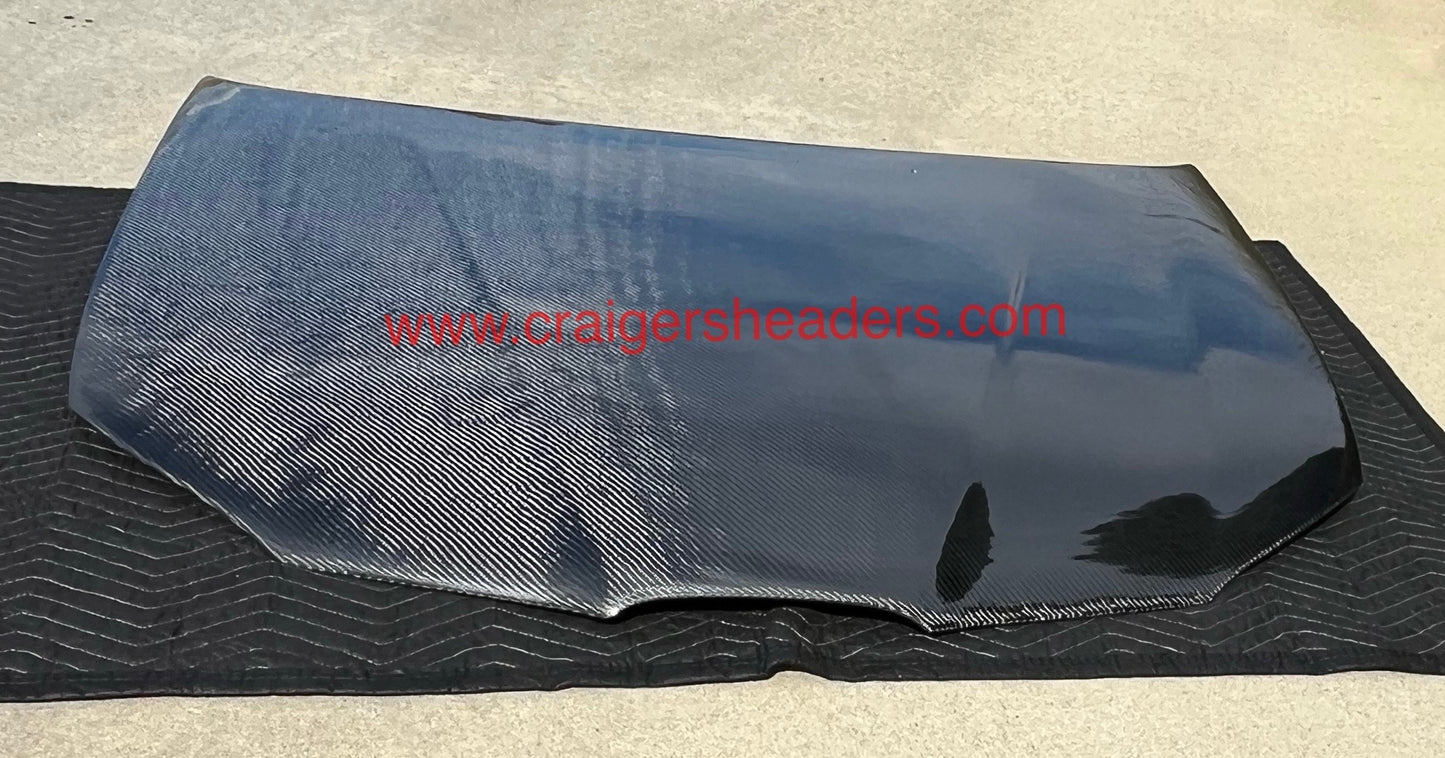 Seibon 2006-2007 Subaru WRX/STi RS style carbon fiber hood