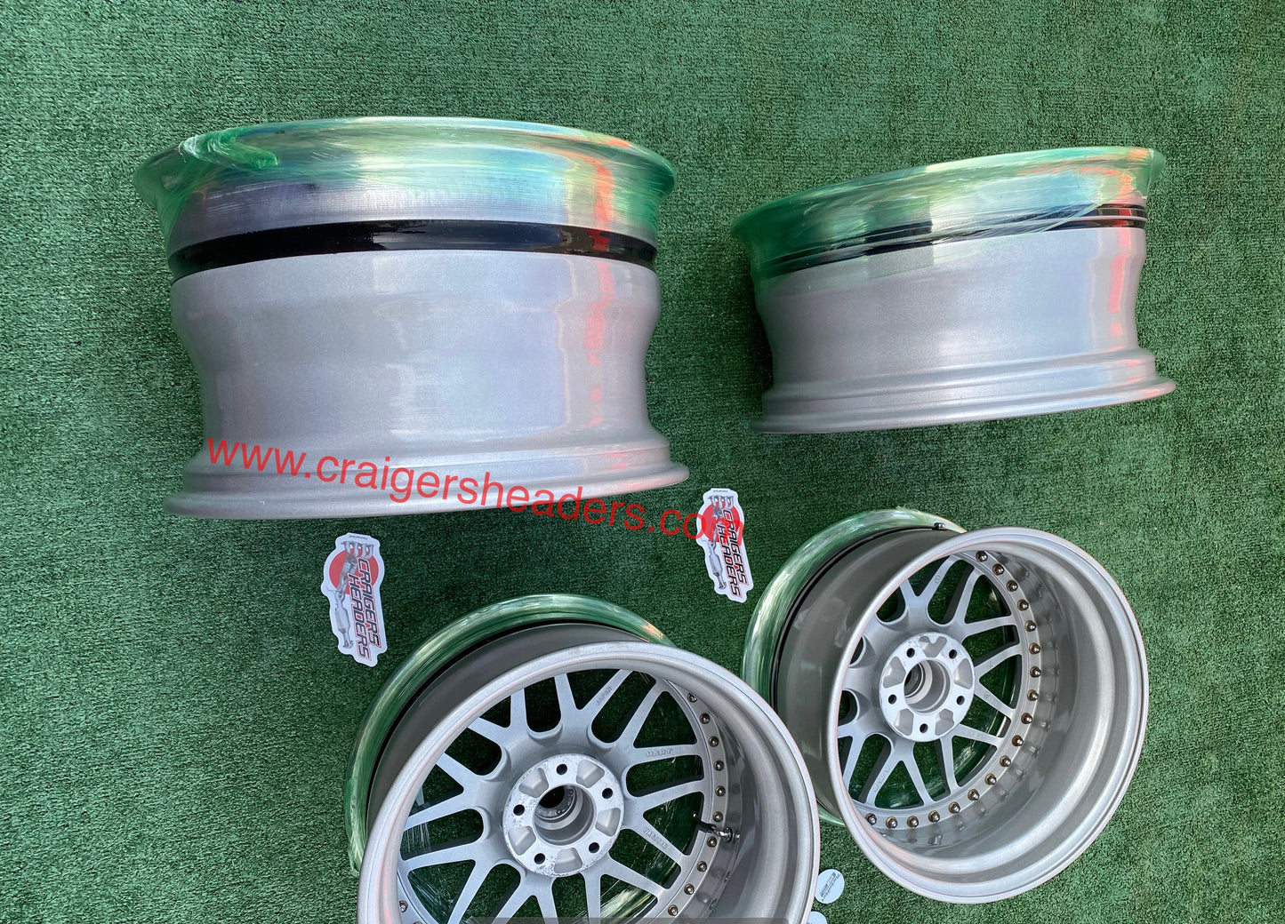 Racing Hart Type C2’s - 5x114 - 17x8.5" and 18x10.5” ~ NSX Setup - Staggered Fitment