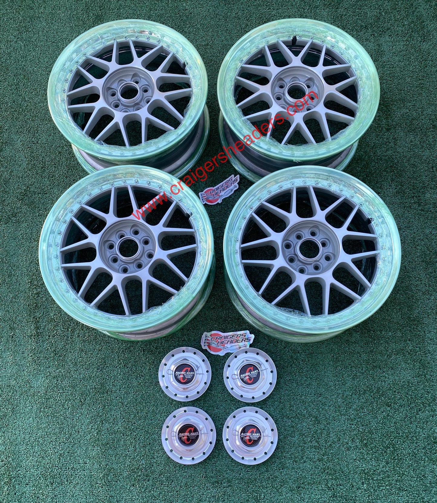 Racing Hart Type C2’s - 4x100 & 4x114 - 17 x 7”