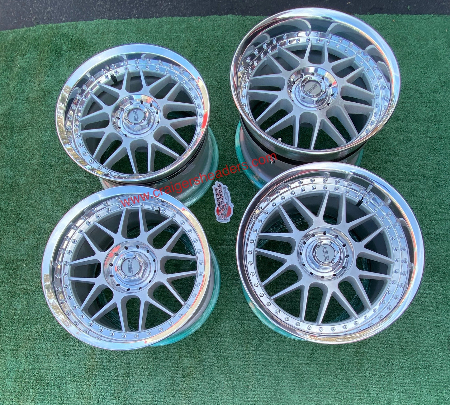 Racing Hart Type C2’s - 5x114 - 17x8.5" and 18x10.5” ~ NSX Setup - Staggered Fitment