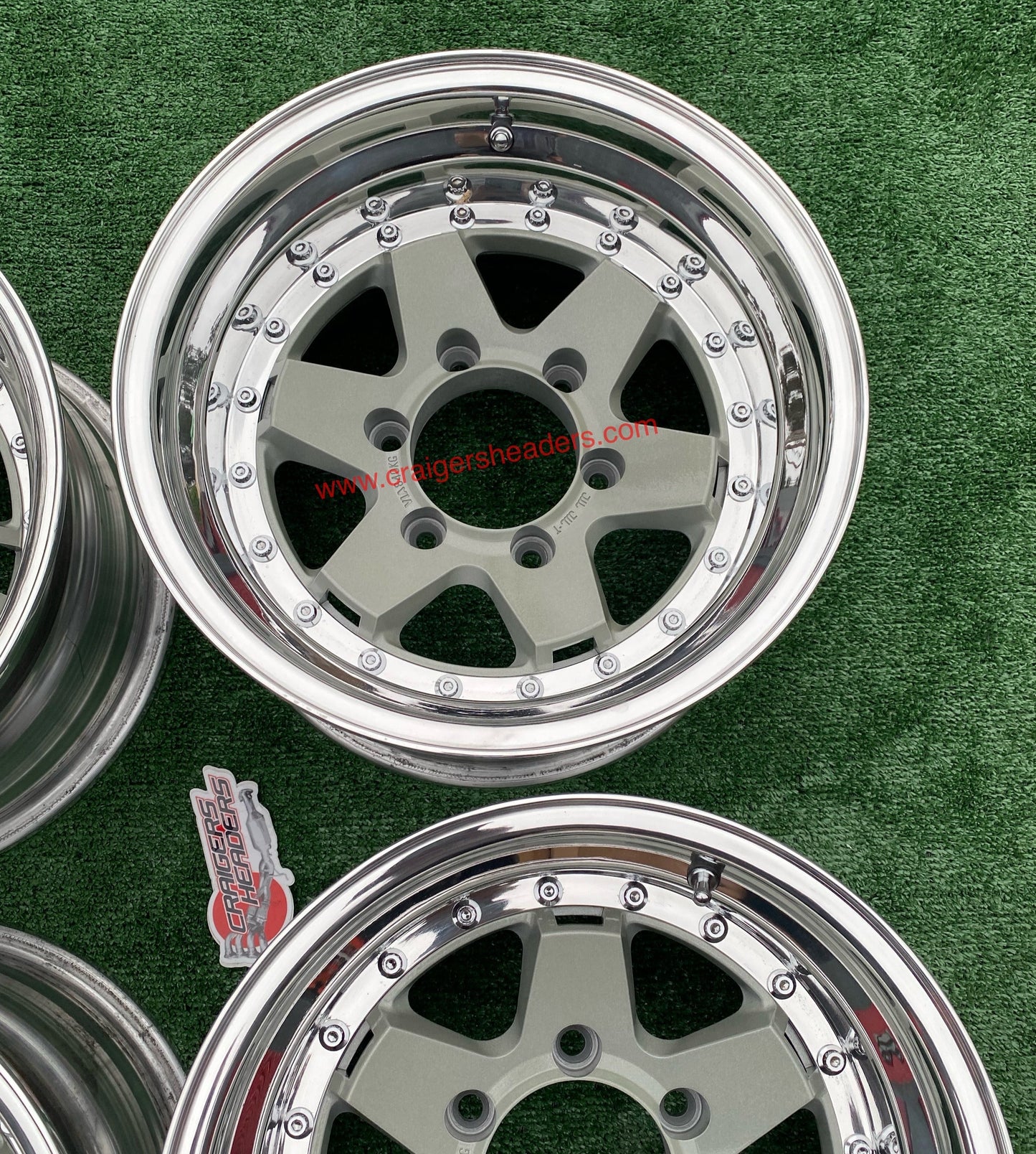 SSR Land Bros Pronghon Wheelset - 15x8.5 - 6x139.7