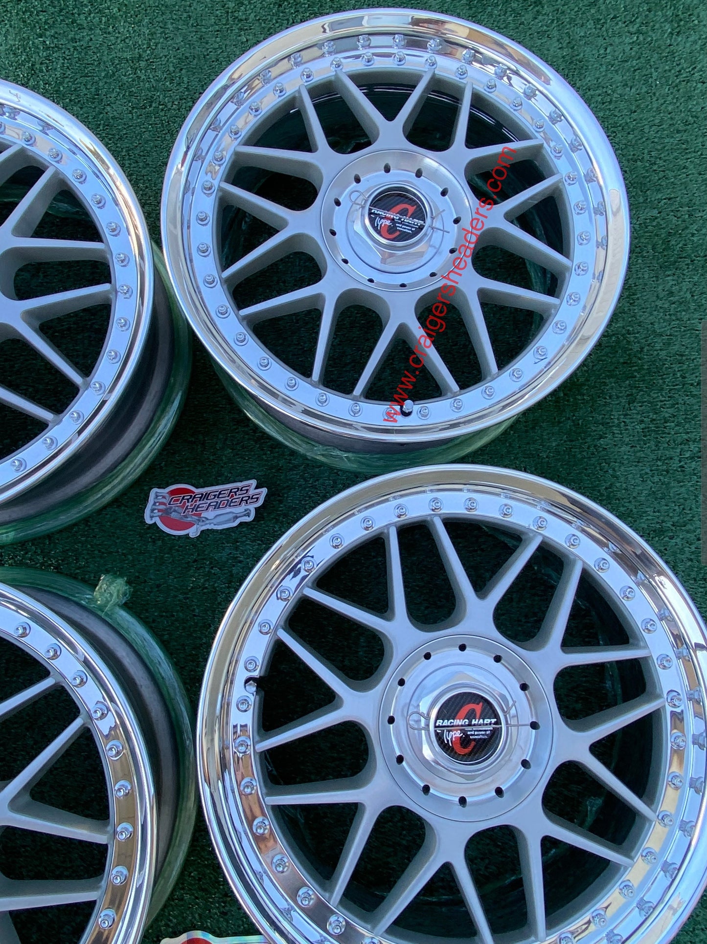 Racing Hart Type C2’s - 4x100 & 4x114 - 17 x 7”